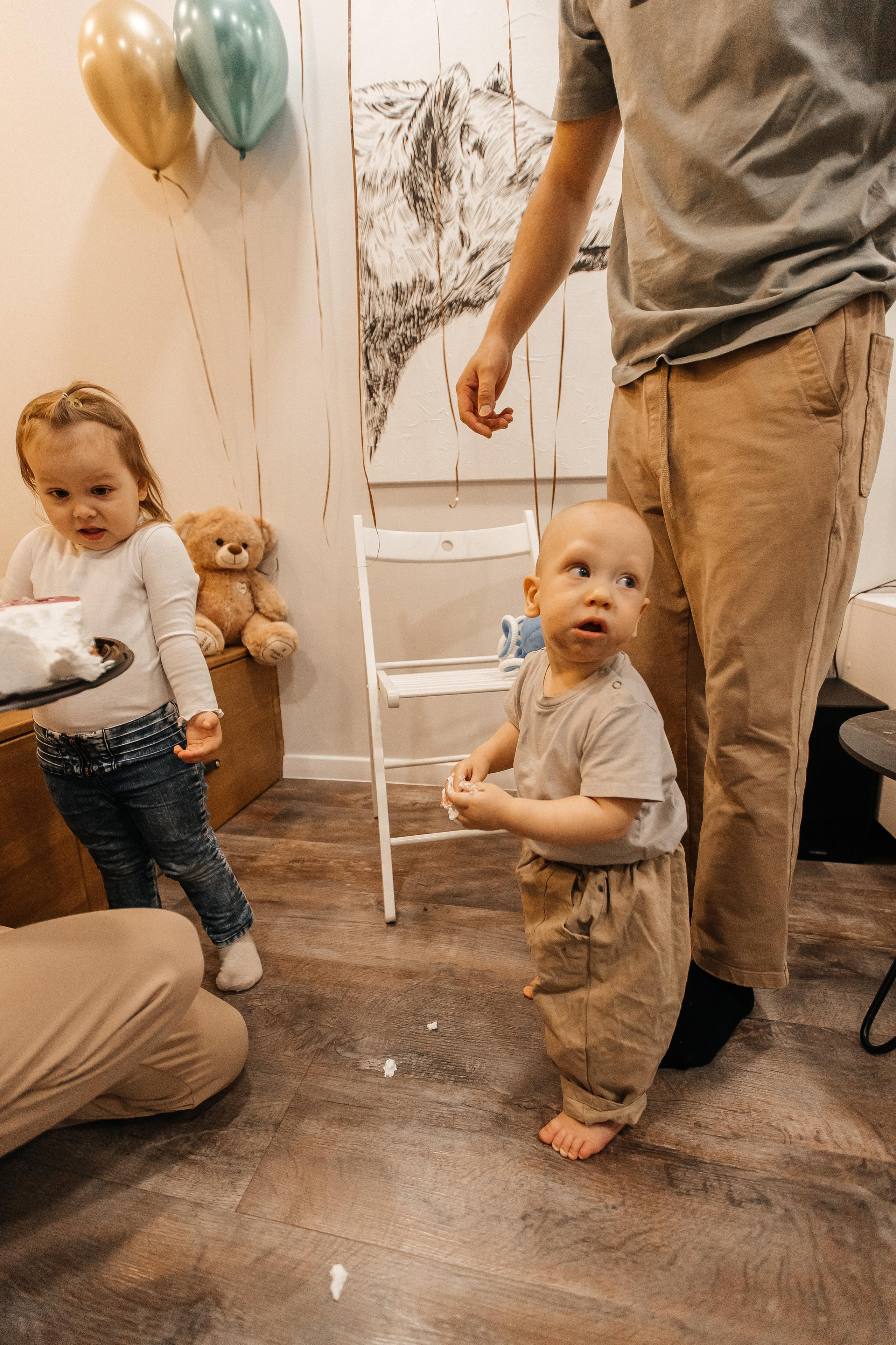 1 год дома. Фотограф Авилова Дарья ● Тюмень● Съемка больших семей ●Архив поколений