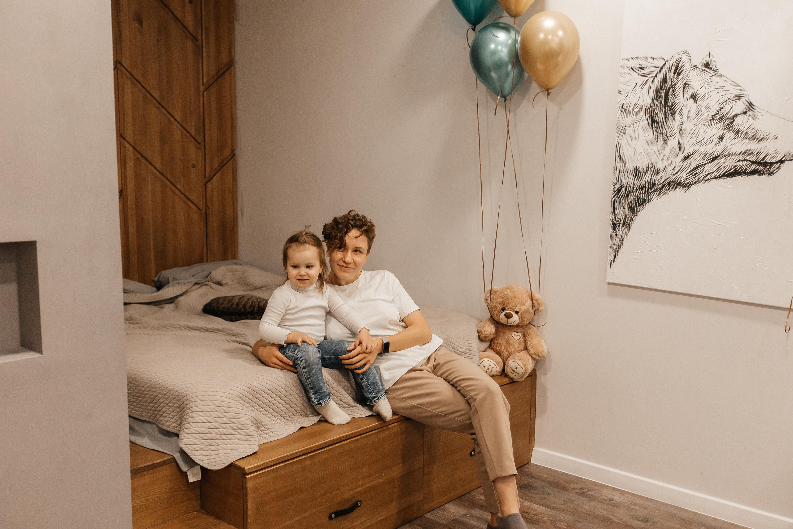 1 год дома. Фотограф Авилова Дарья ● Тюмень● Съемка больших семей ●Архив поколений