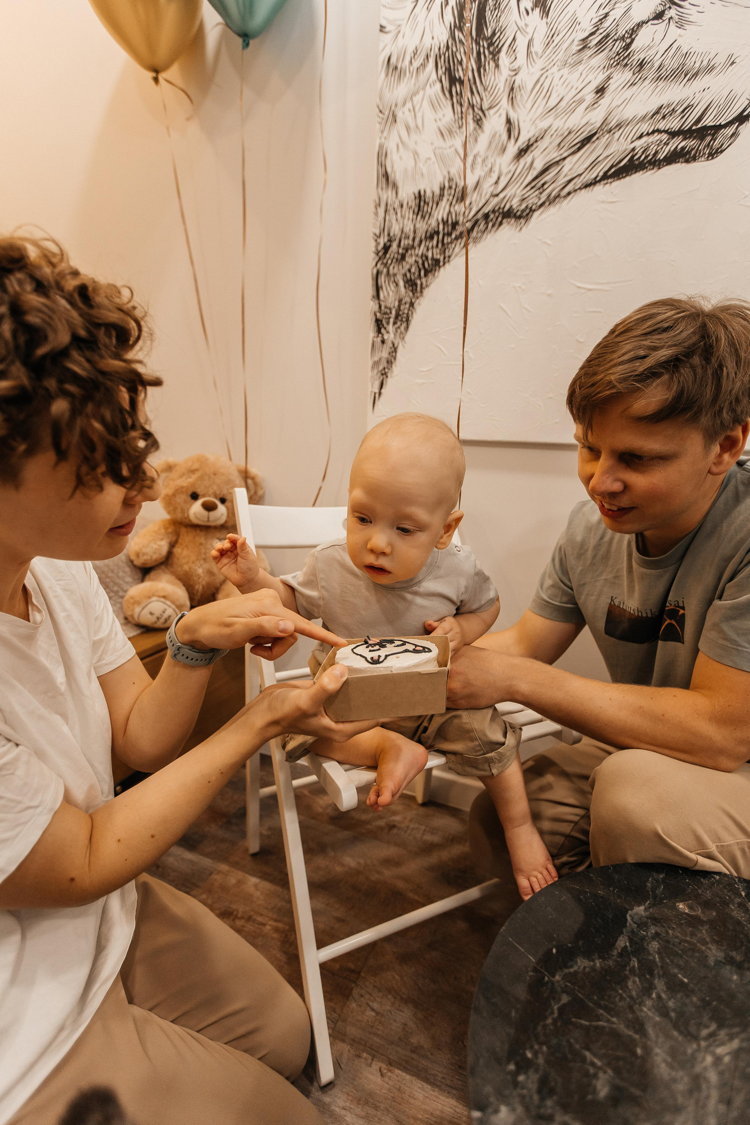 1 год дома. Фотограф Авилова Дарья ● Тюмень● Съемка больших семей ●Архив поколений