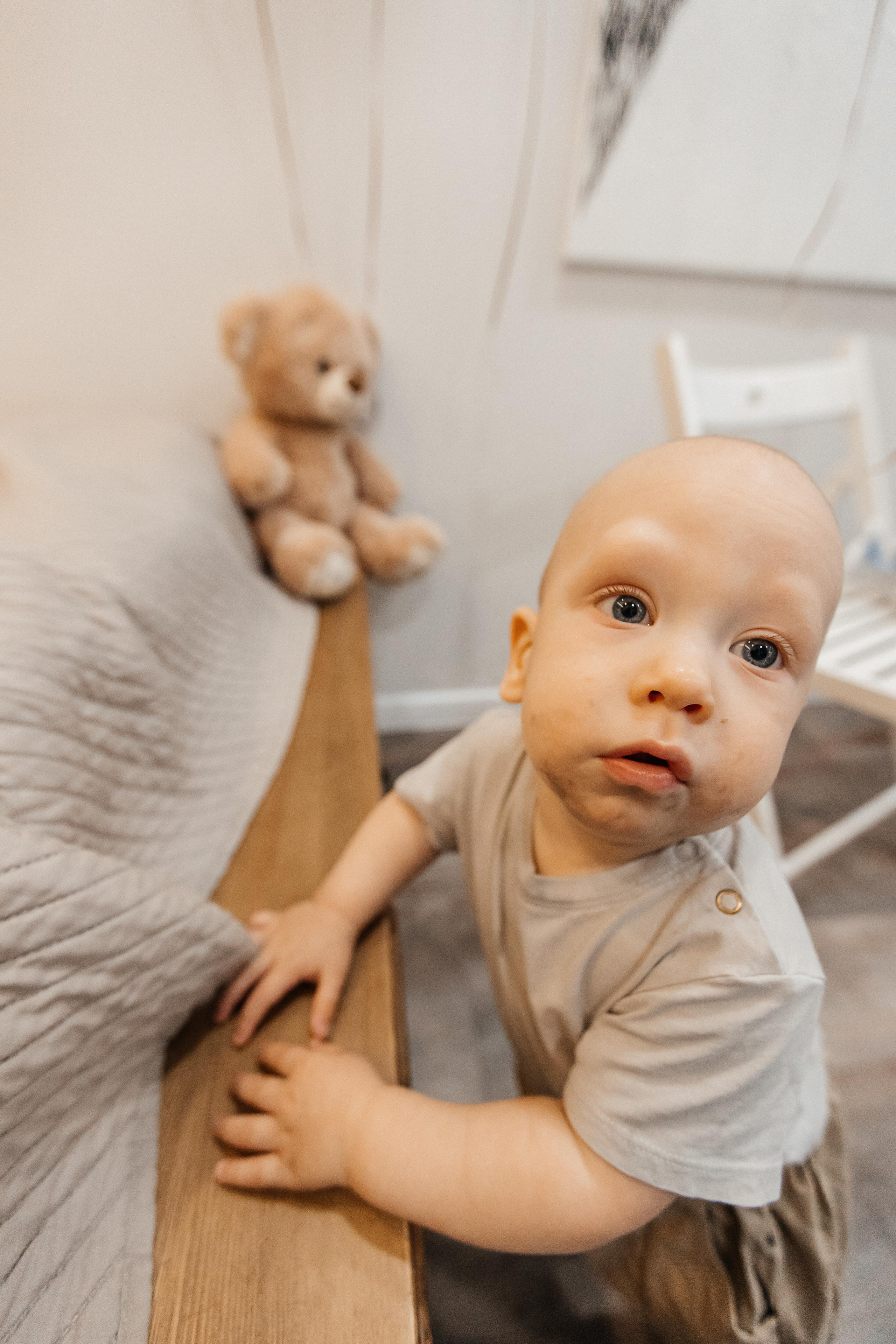 1 год дома. Фотограф Авилова Дарья ● Тюмень● Съемка больших семей ●Архив поколений