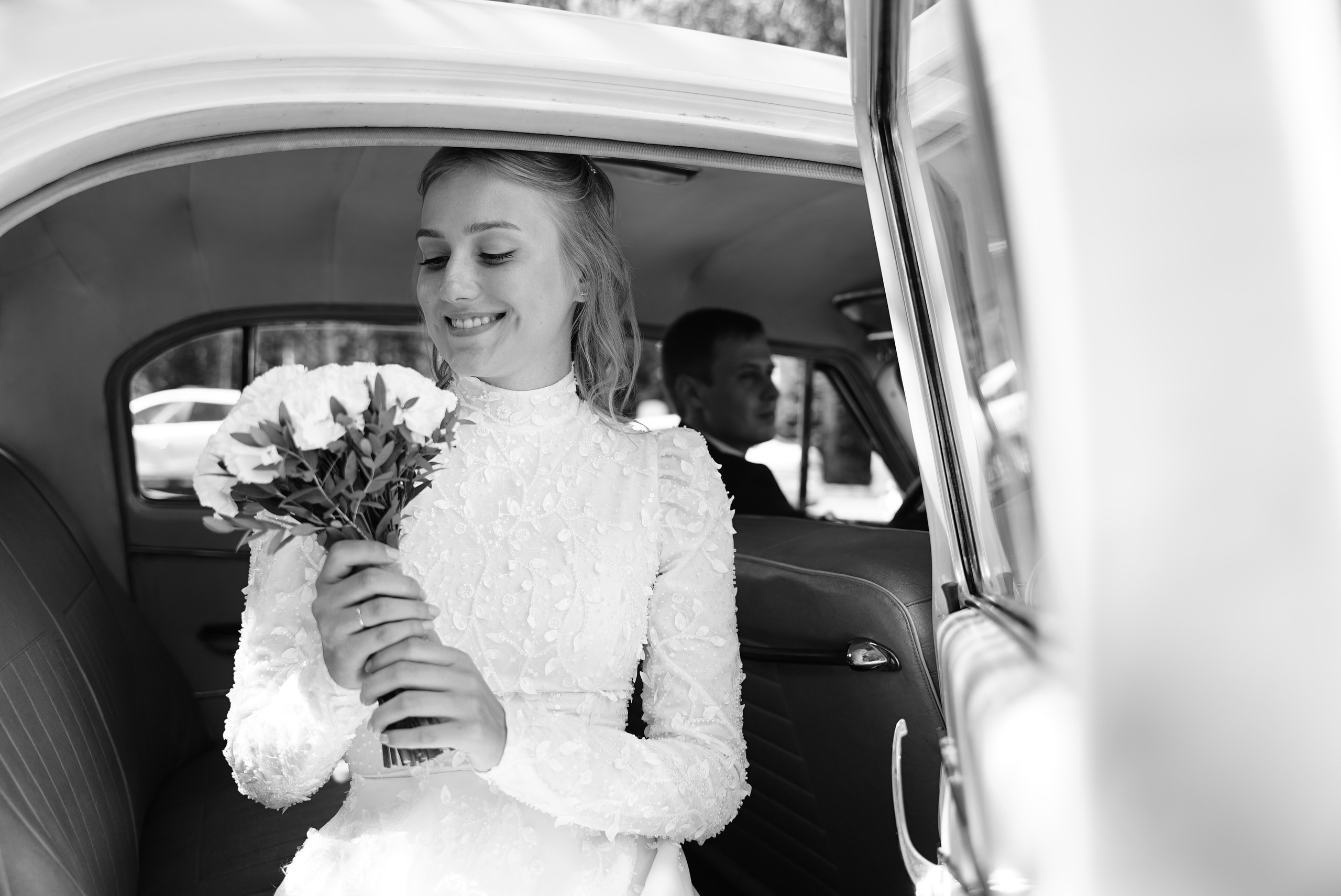 Андрей и Алина чб. Свадебный фотограф в Самаре Анна Ковалева