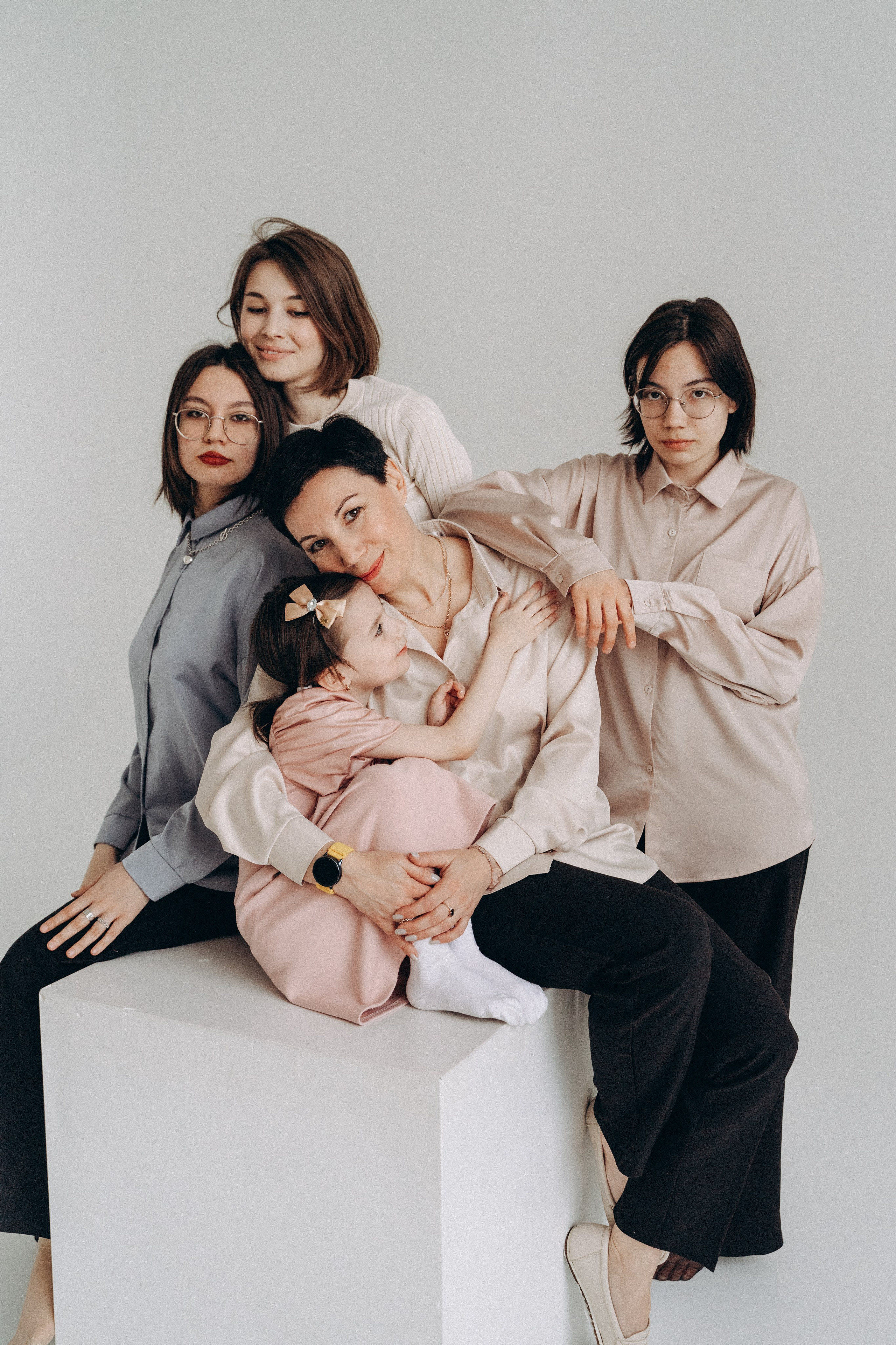 В студии. Женский и семейный лайфстайл фотограф в Уфе Лайт Альбина