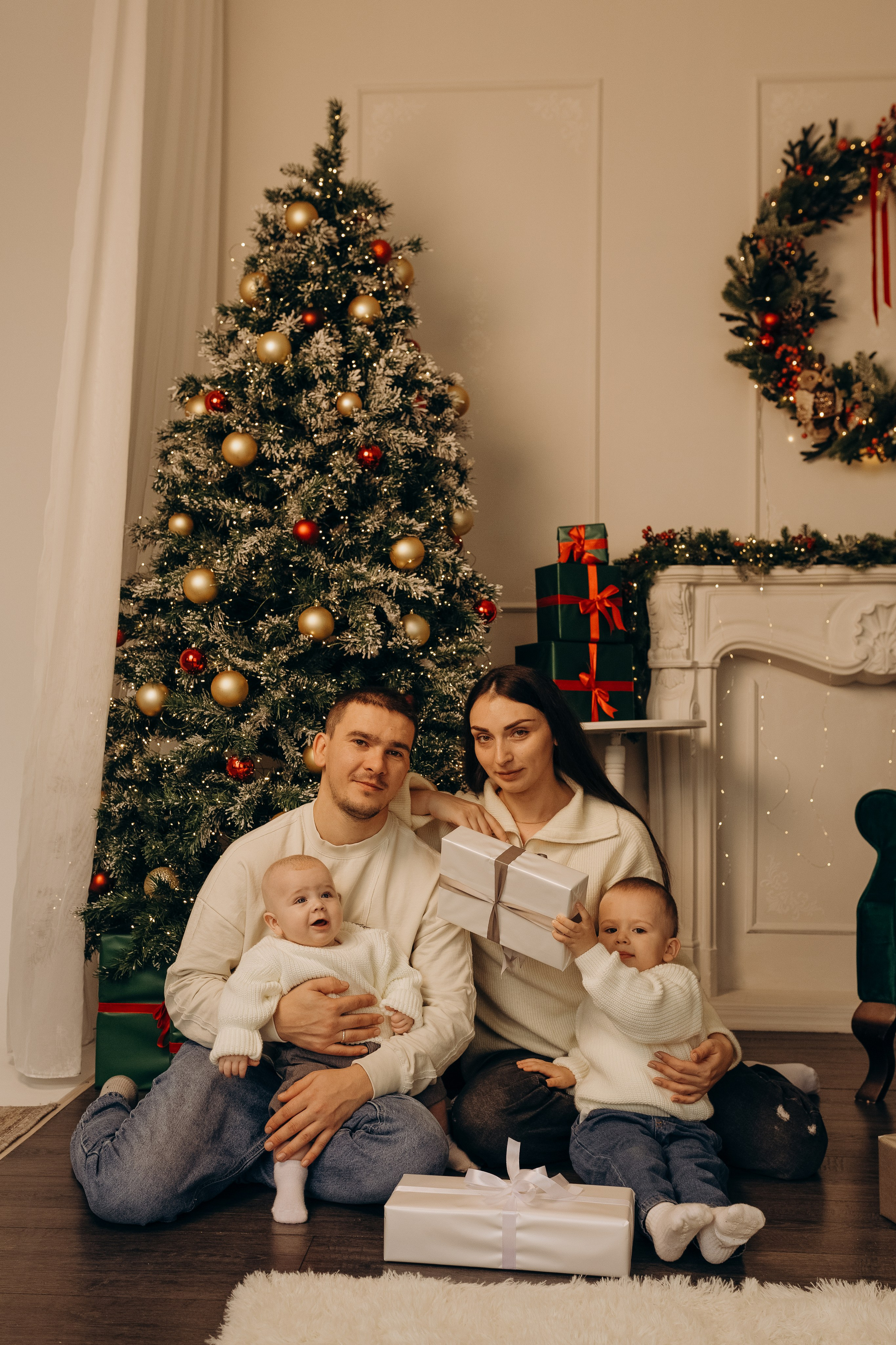 Семейный Новый год. Фотограф в Москве и Домодедово Кристина Лоскутова
