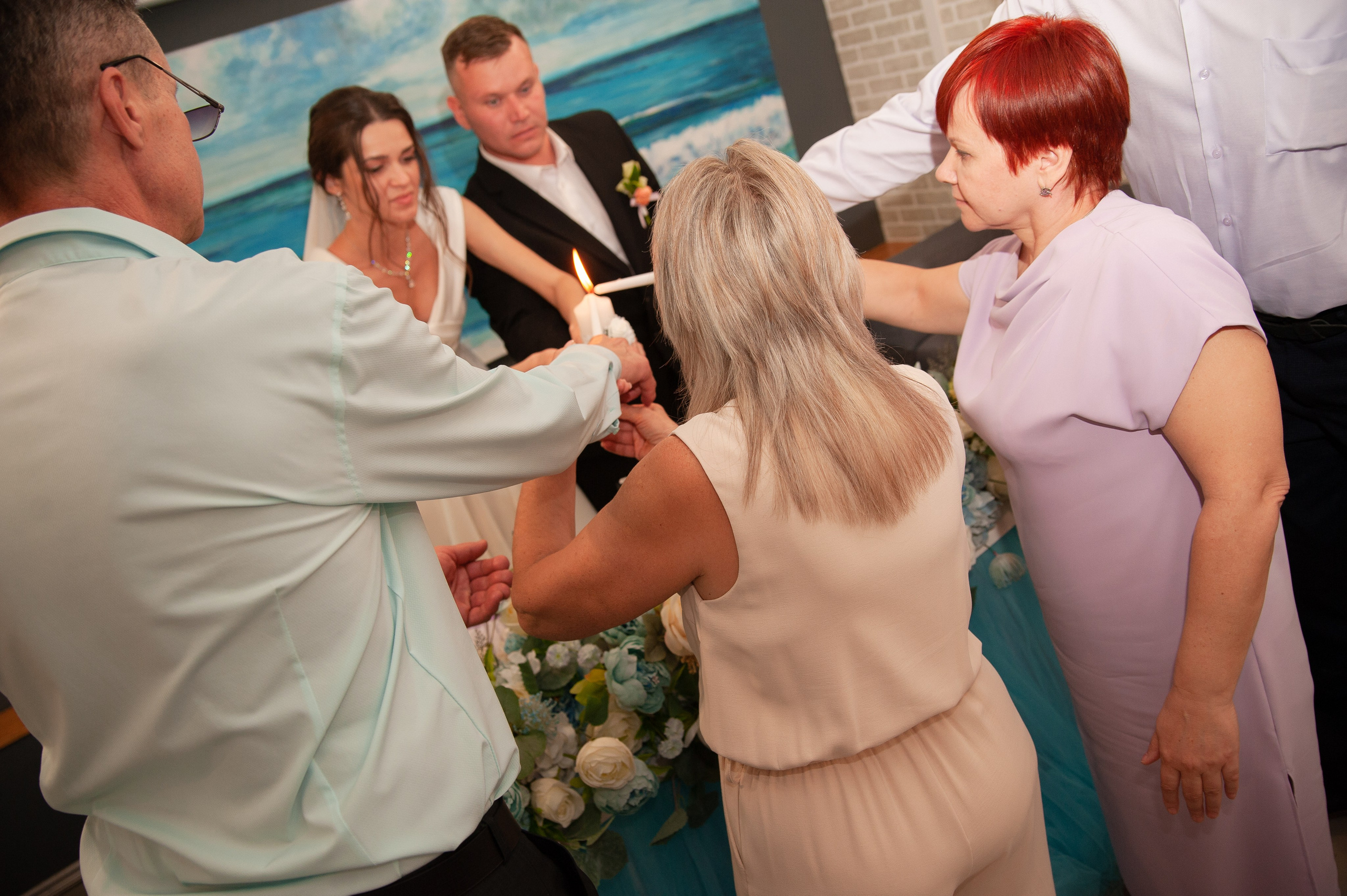 Свадебный банкет. Семейный фотограф Анна Лищук г. Таганрог