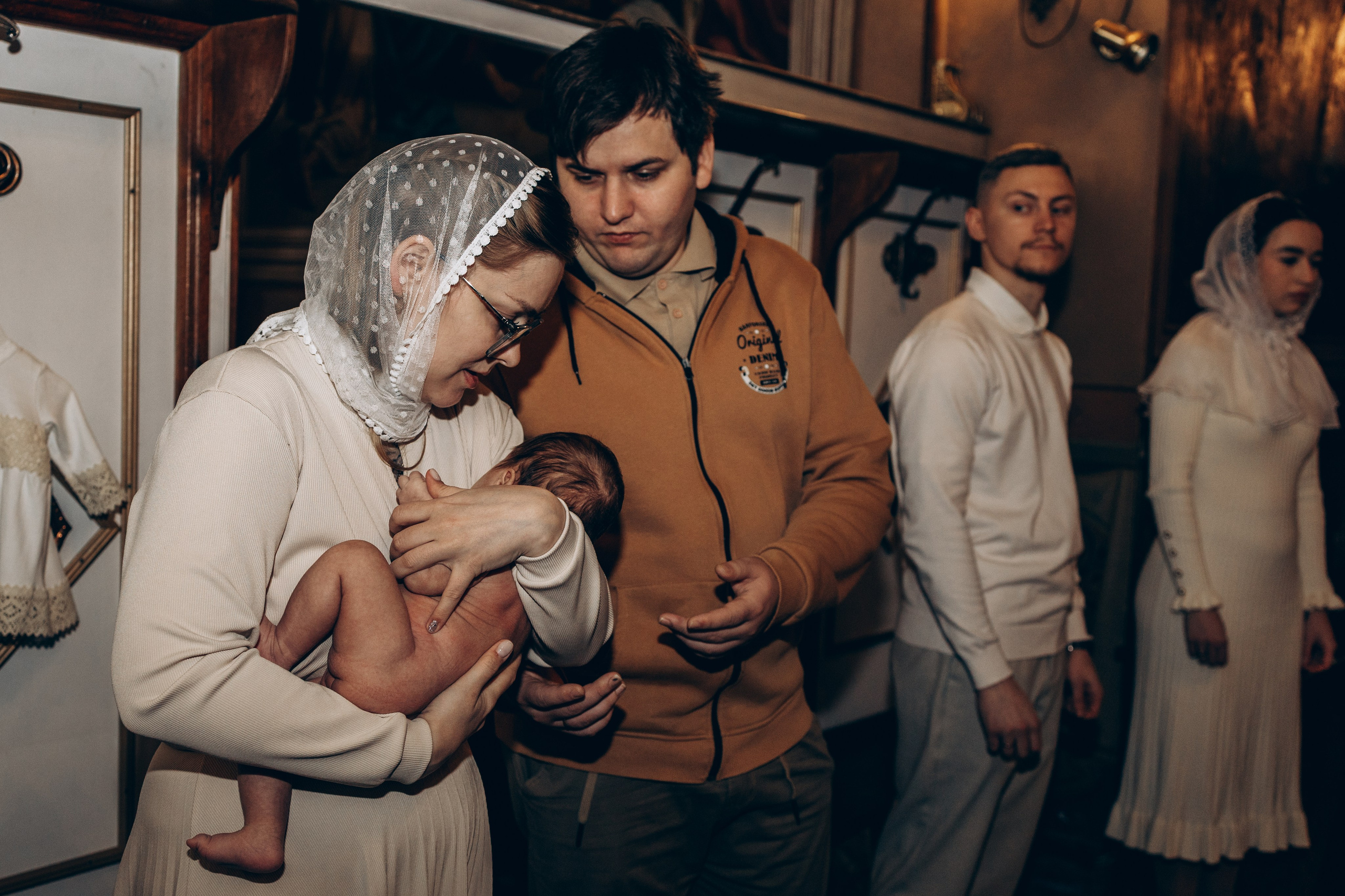 Крещение в Храме Воскресения Словущего в Даниловской Слободе. Главная