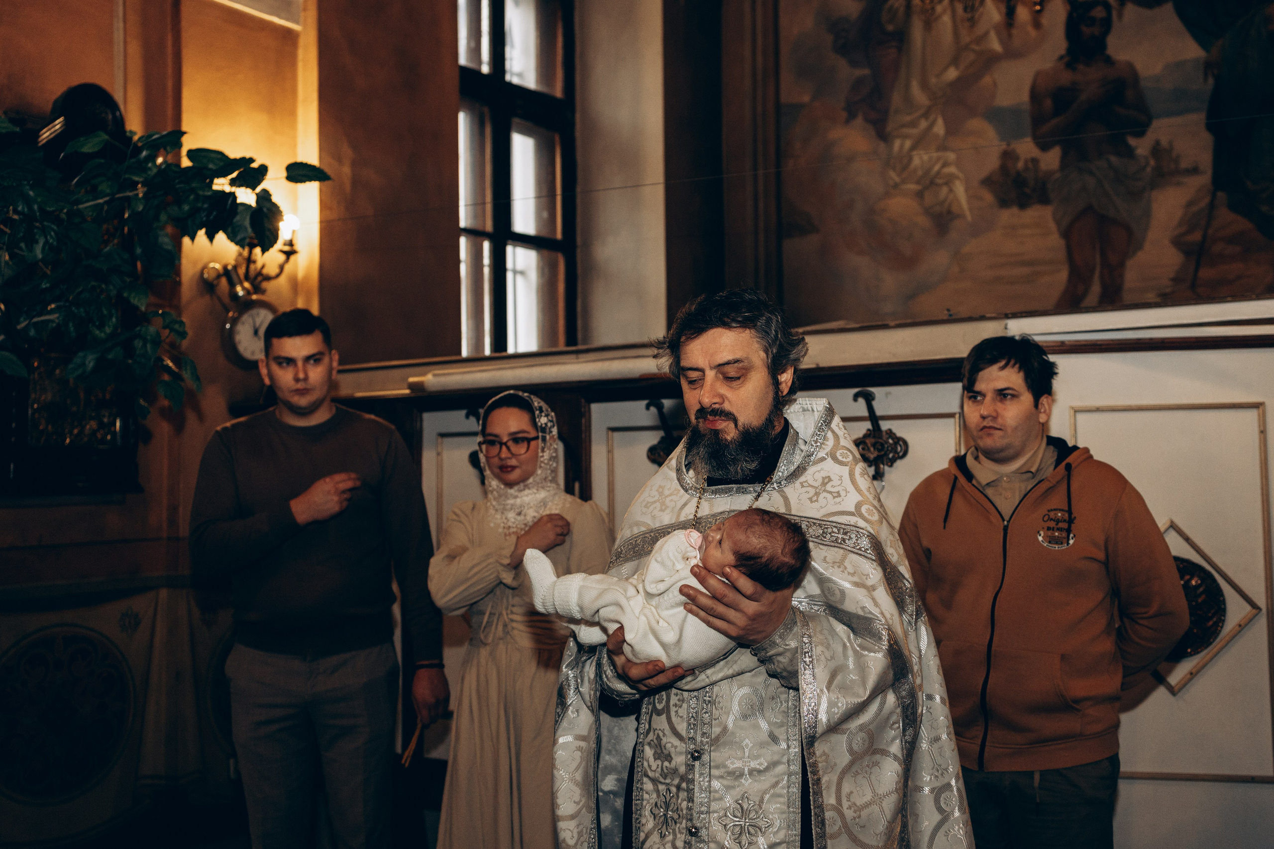 Крещение в Храме Воскресения Словущего в Даниловской Слободе. Главная