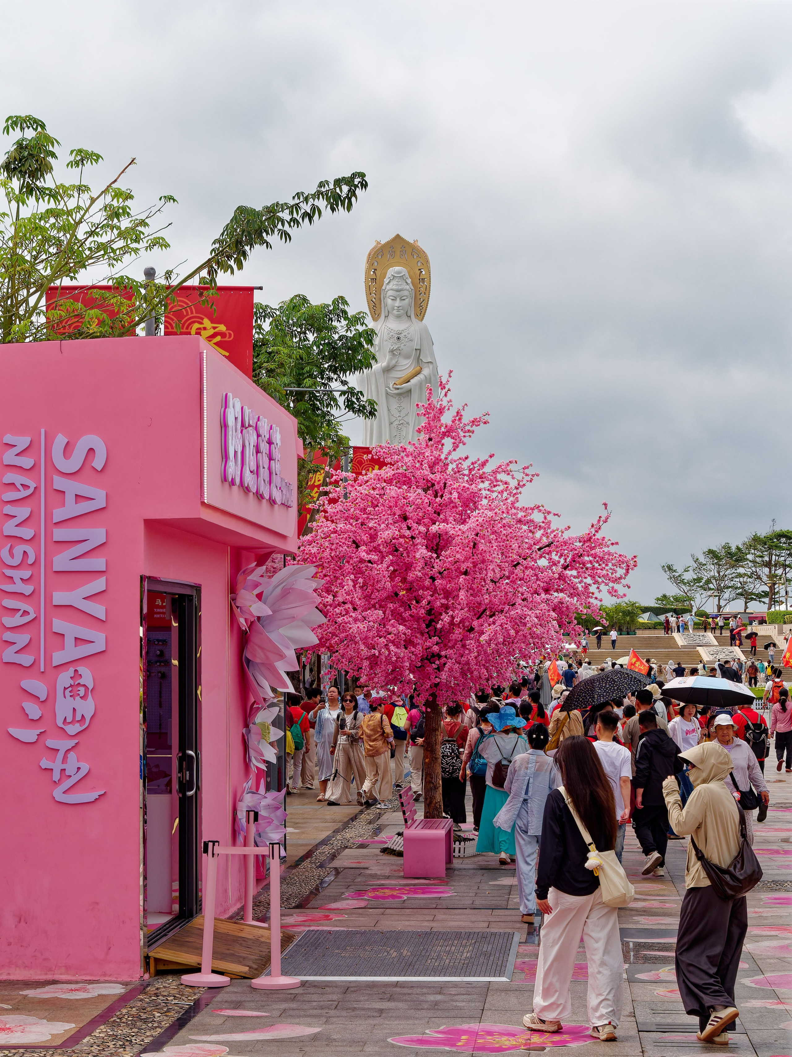 Хайнань 2026, Центр буддизма Наньшань на Хайнане. Фотопрогулки по Миру