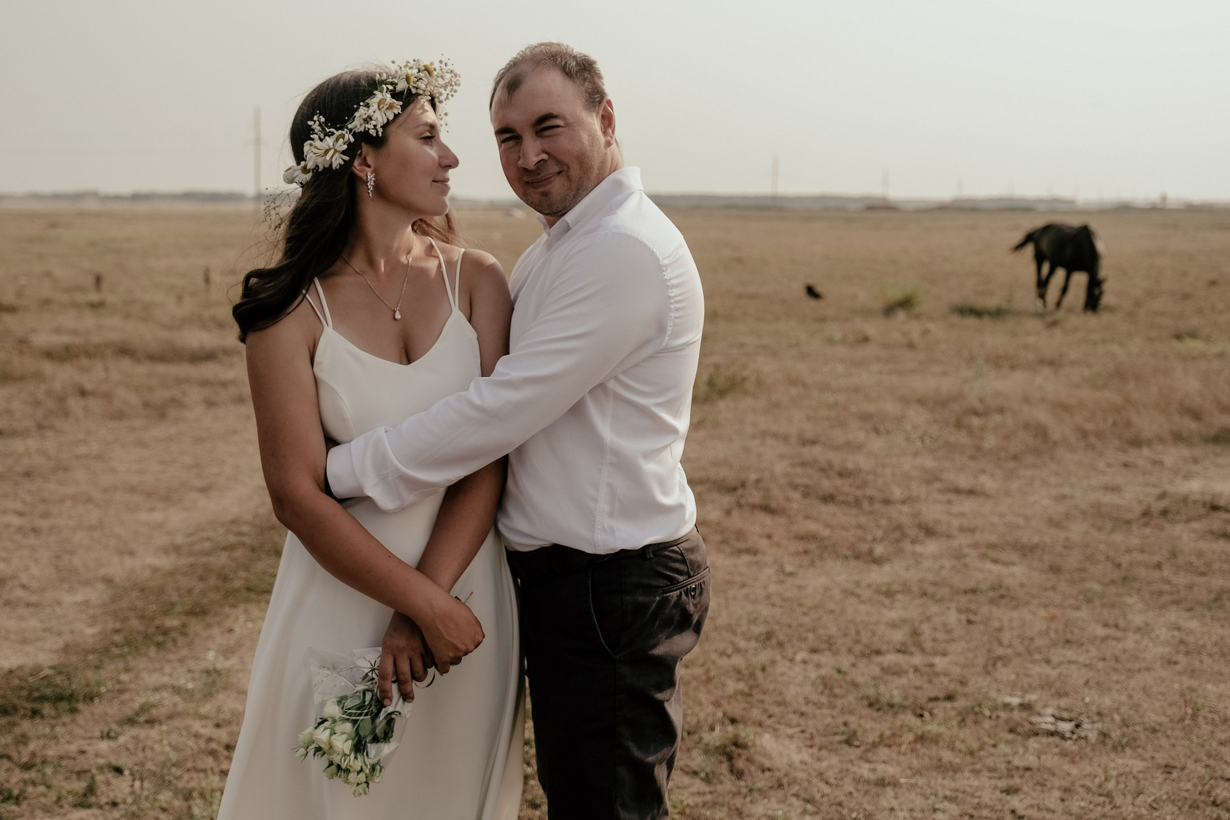 Свадьба на аэродроме