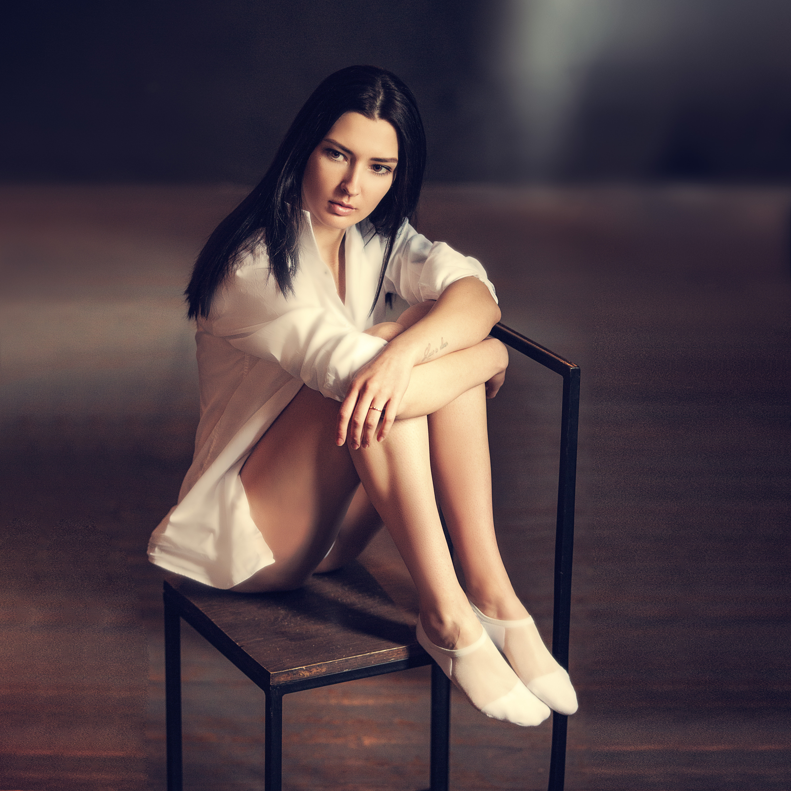 Юля, фотосессия с девушкой в фотостудии AJUR. Свадебный фотограф в Барановичах Вячеслав Шах-Гусейнов, фотошкола