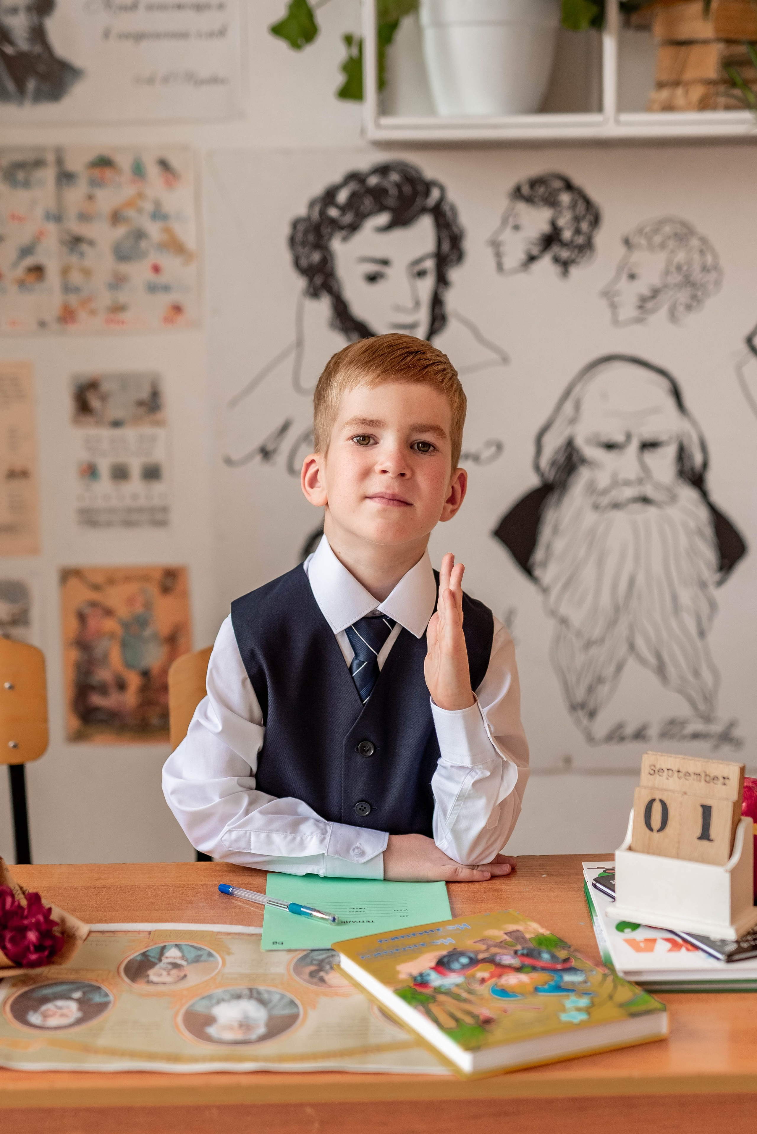 Фотосессия для первоклассника. Семейный, детский фотограф в Воронеже Анна Никитина