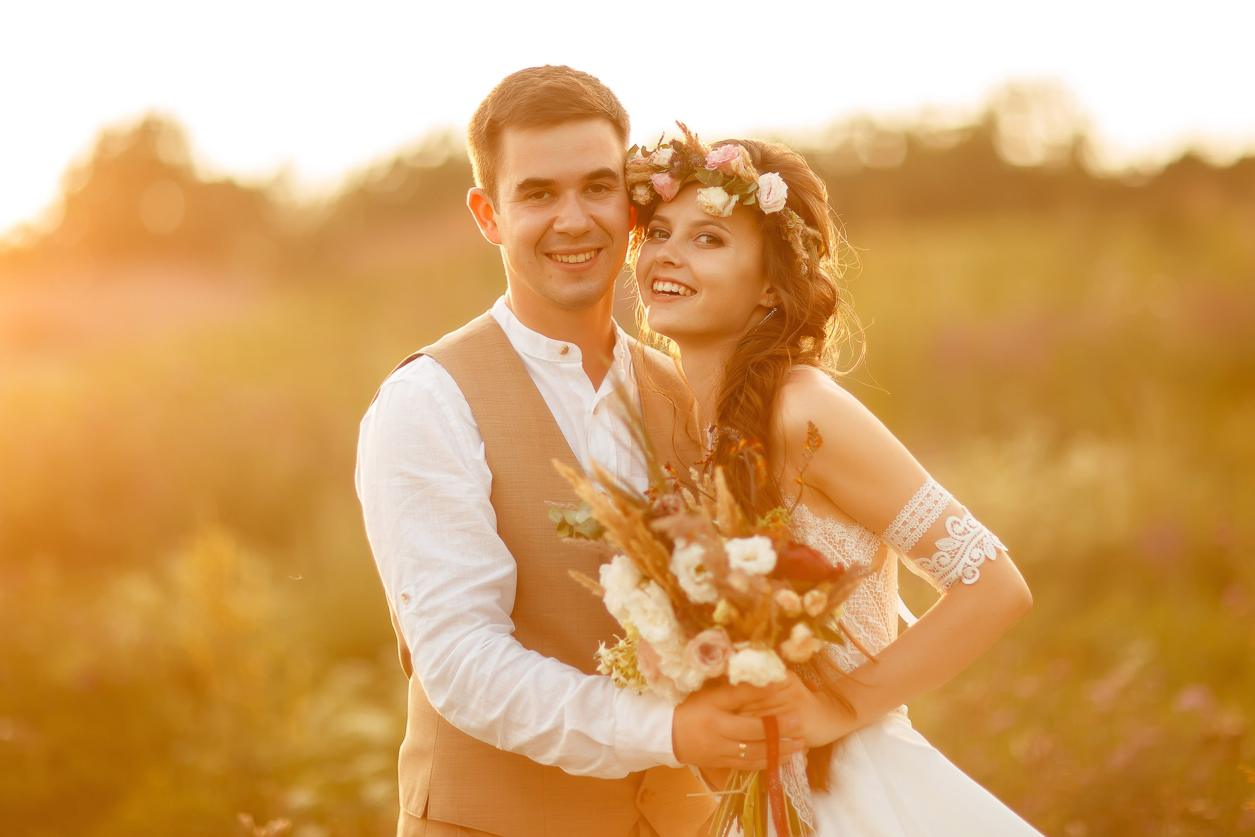 Свадебное портфолио. Свадебный фотограф Денис Перминов в Воронеже