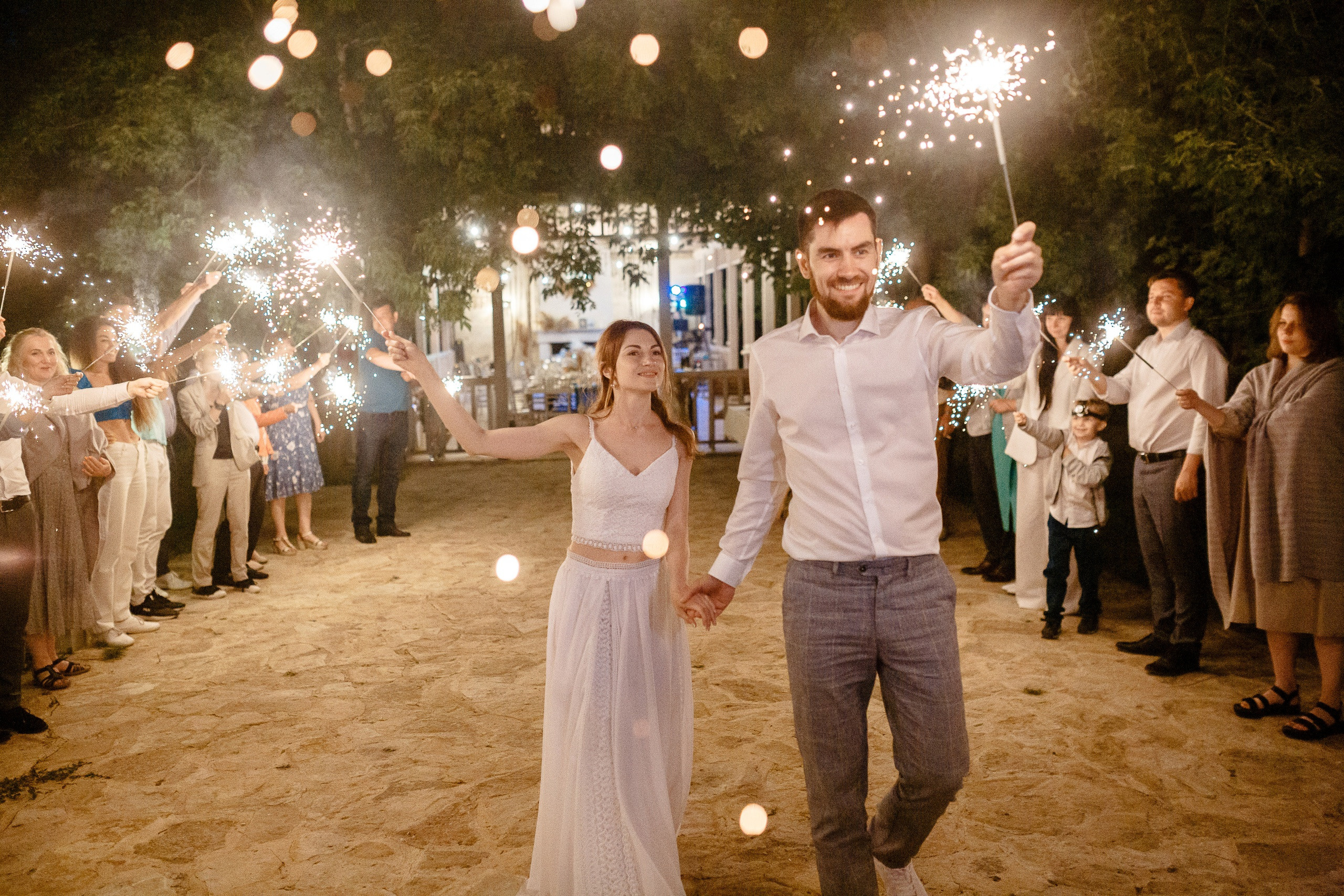 Свадебная съемка в красивой локации