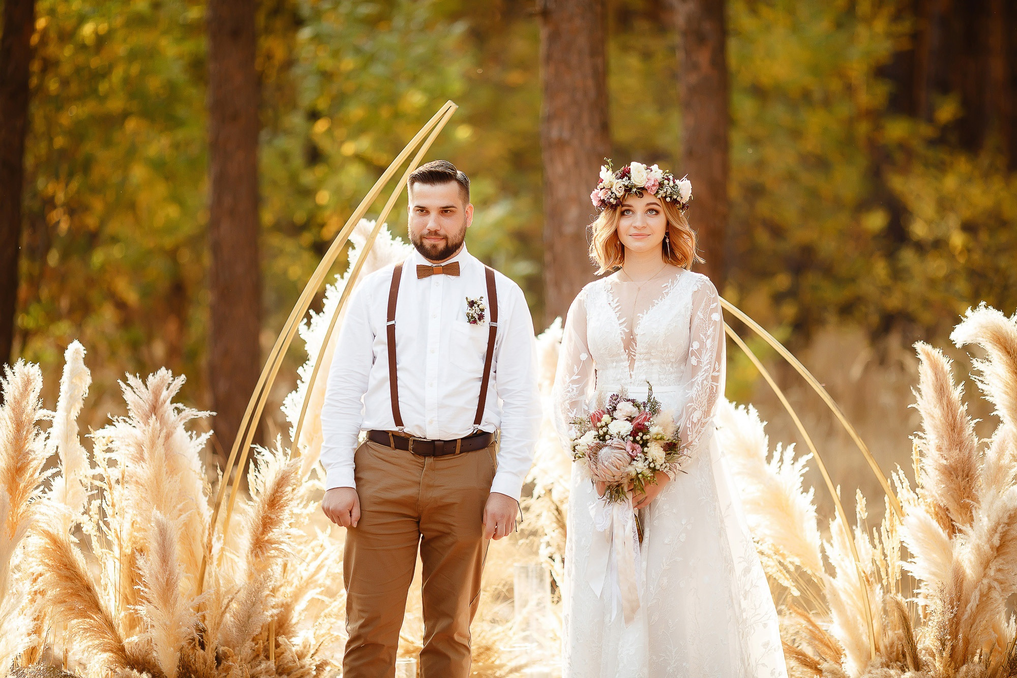 Свадебное портфолио. Свадебный фотограф Денис Перминов в Воронеже