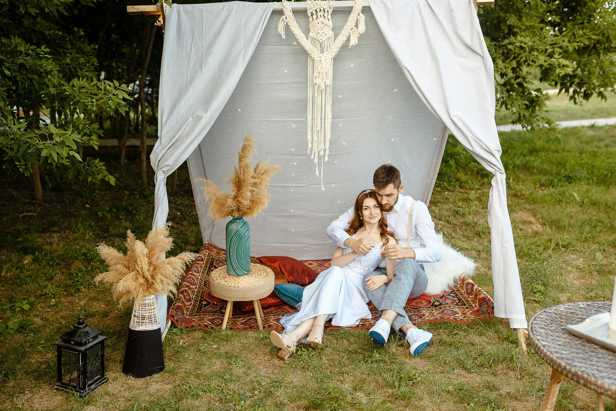 Жених невеста фотозона