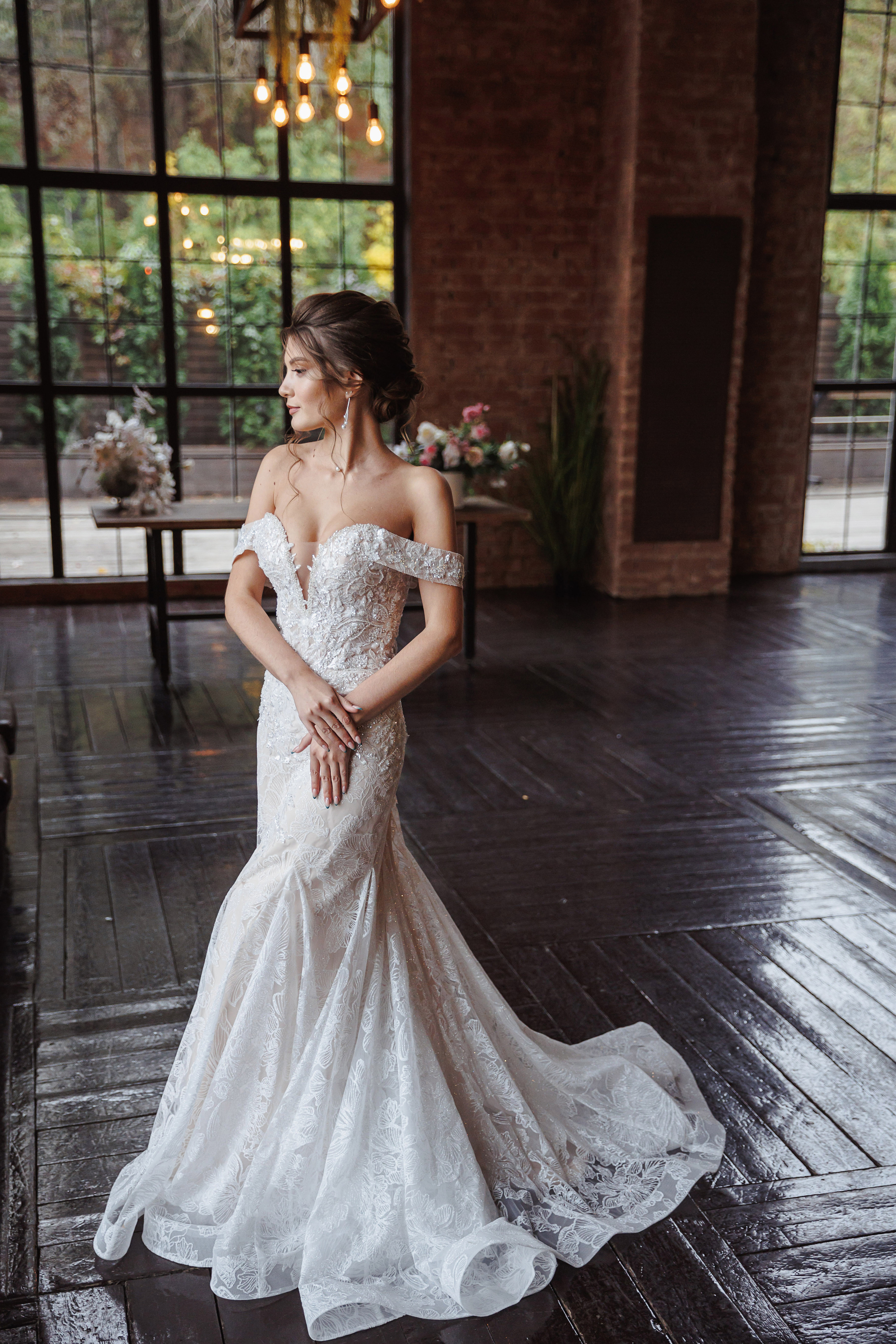 Портрет невесты в студии