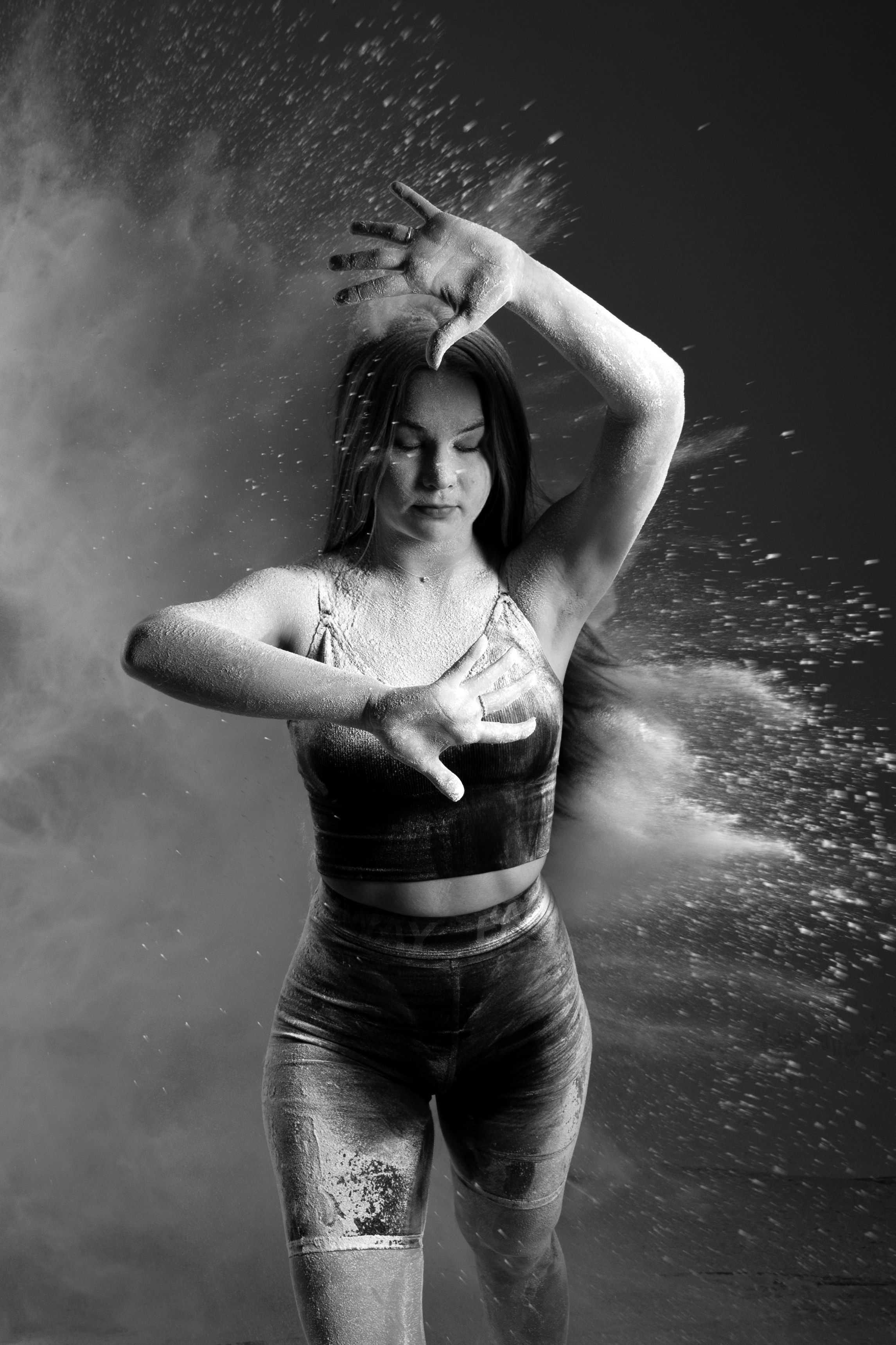 Съёмка с мукой. Главная