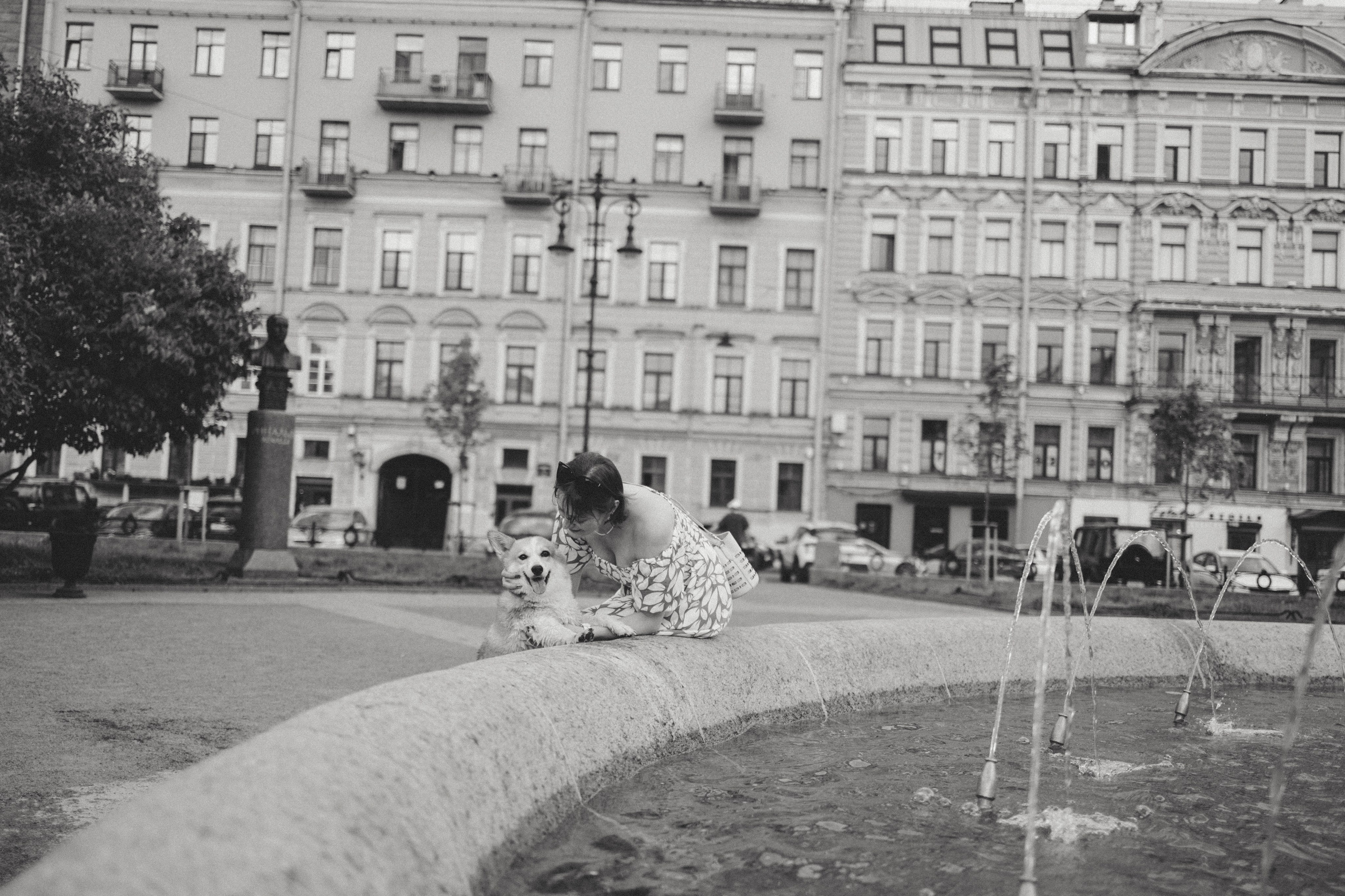 Центр, фонтан и любовь. Фотограф — Анималист | Санкт-Петербург