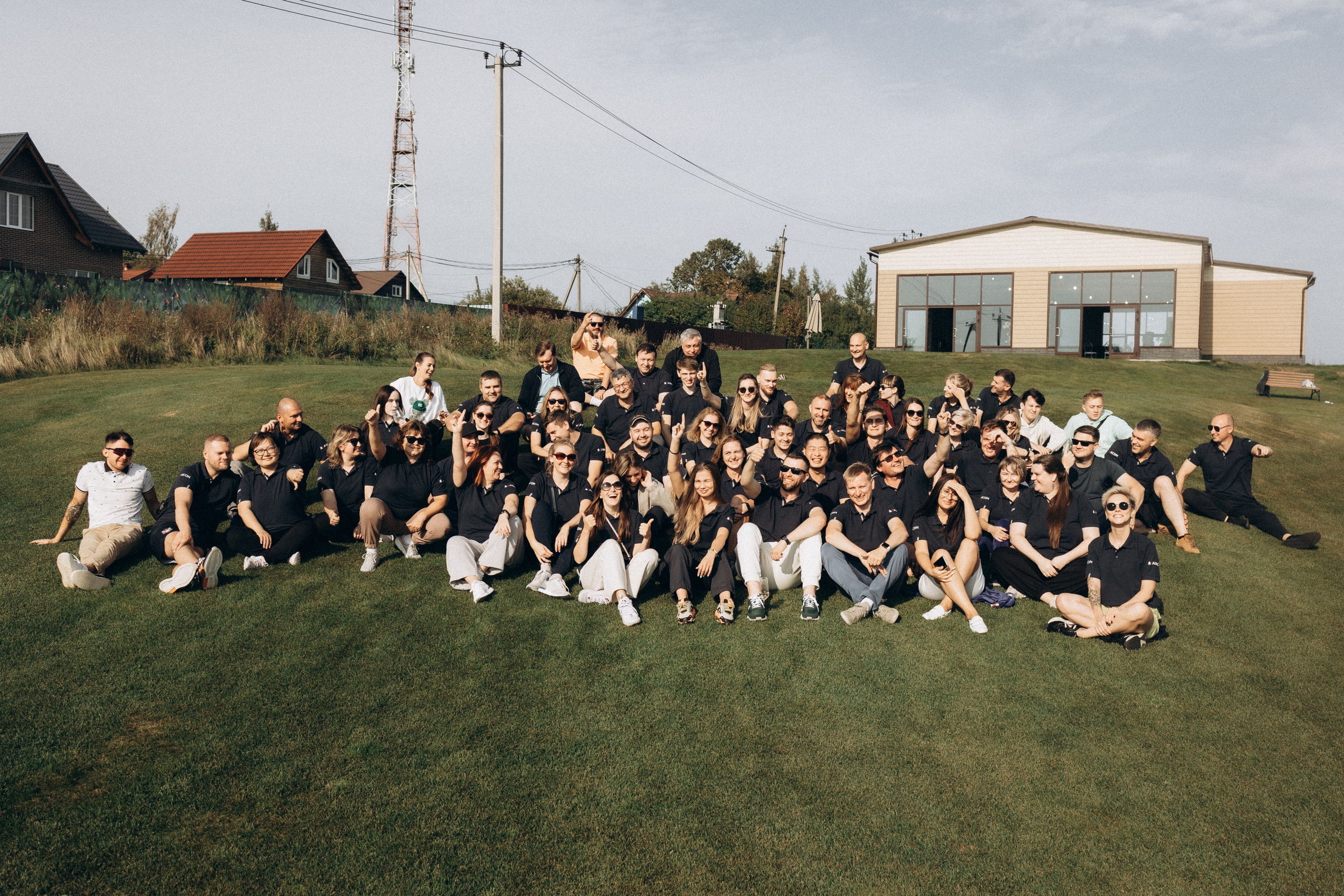 Корпоратив компании Аксон «игра в гольф». Фотограф Артем Бросов в Санкт-Петербурге и Дубае