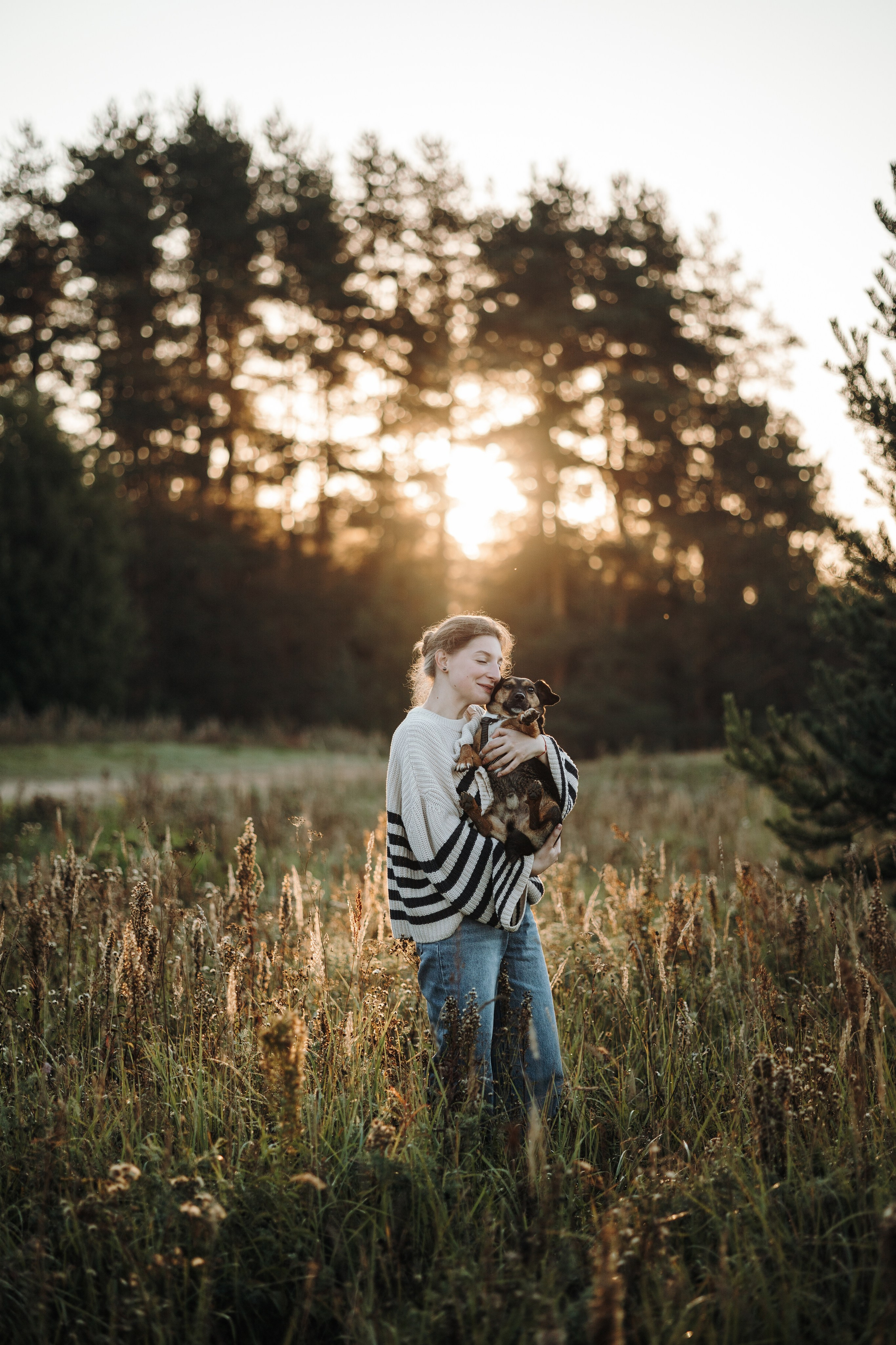 Ольга и Рекс. Фотограф — Анималист | Санкт-Петербург