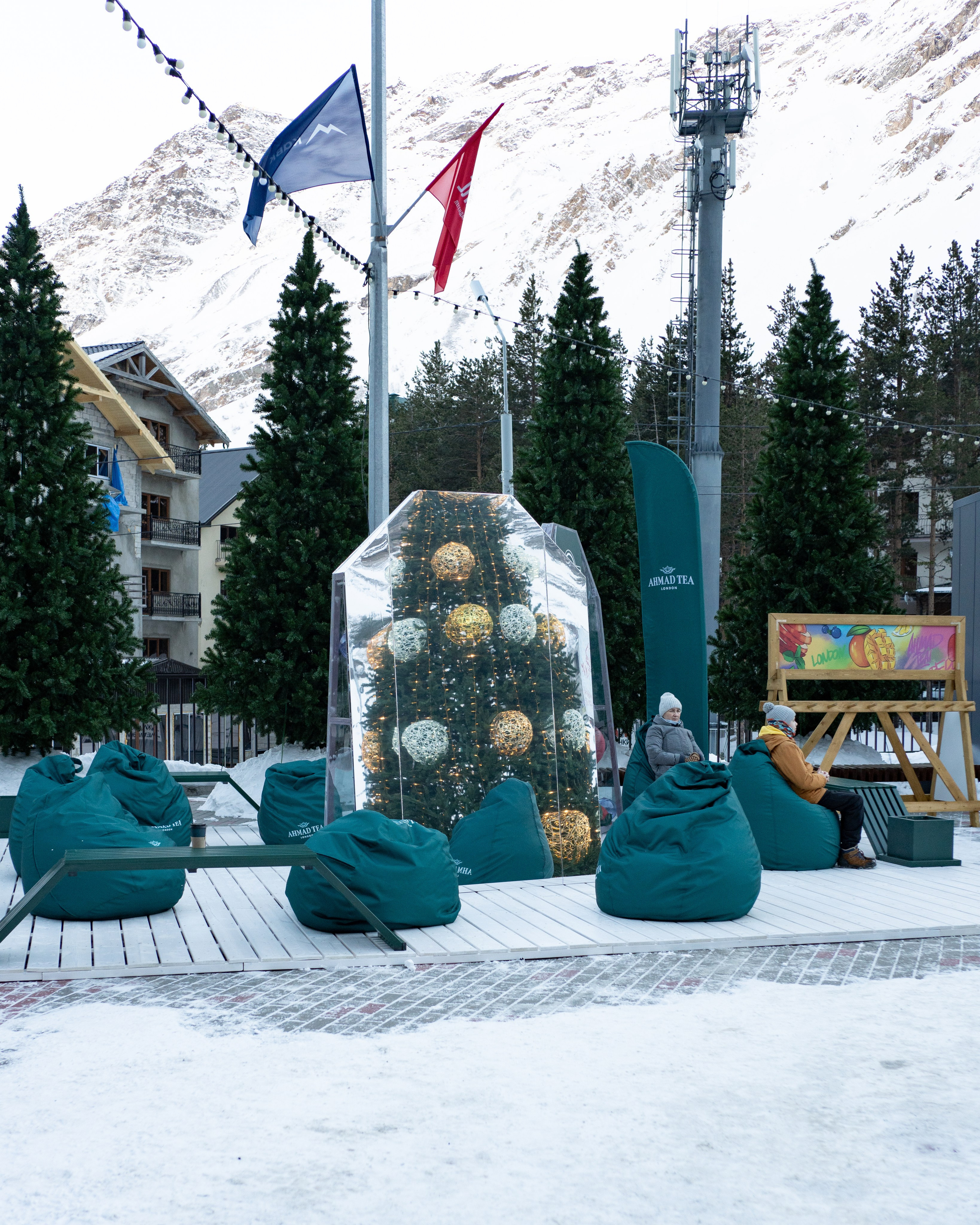 Съёмка рекламных баннеров на канатке Эльбрус для ДНС-Xiaomy. Фотограф, видеограф Пятигорск, Ставрополь, Ессентуки, Petlyakovs_photo