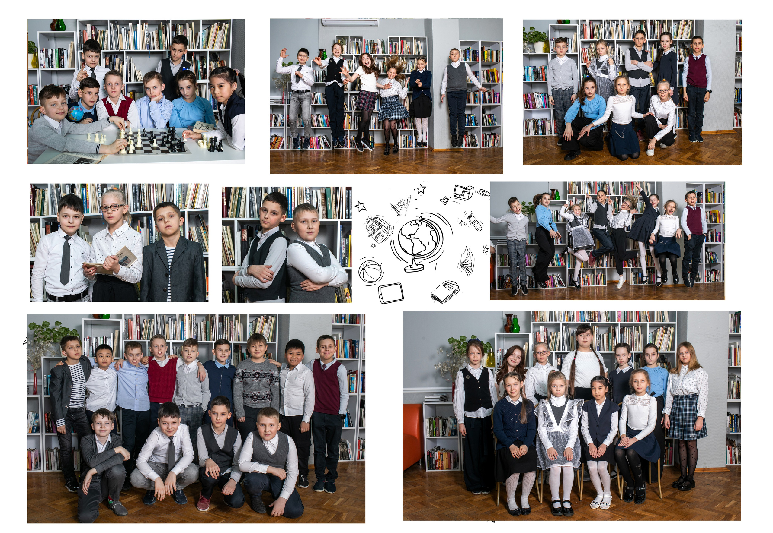 4 класс " Переменка» 20×30 многостраничный с типографскими страницами 3500. Art photographer Nino