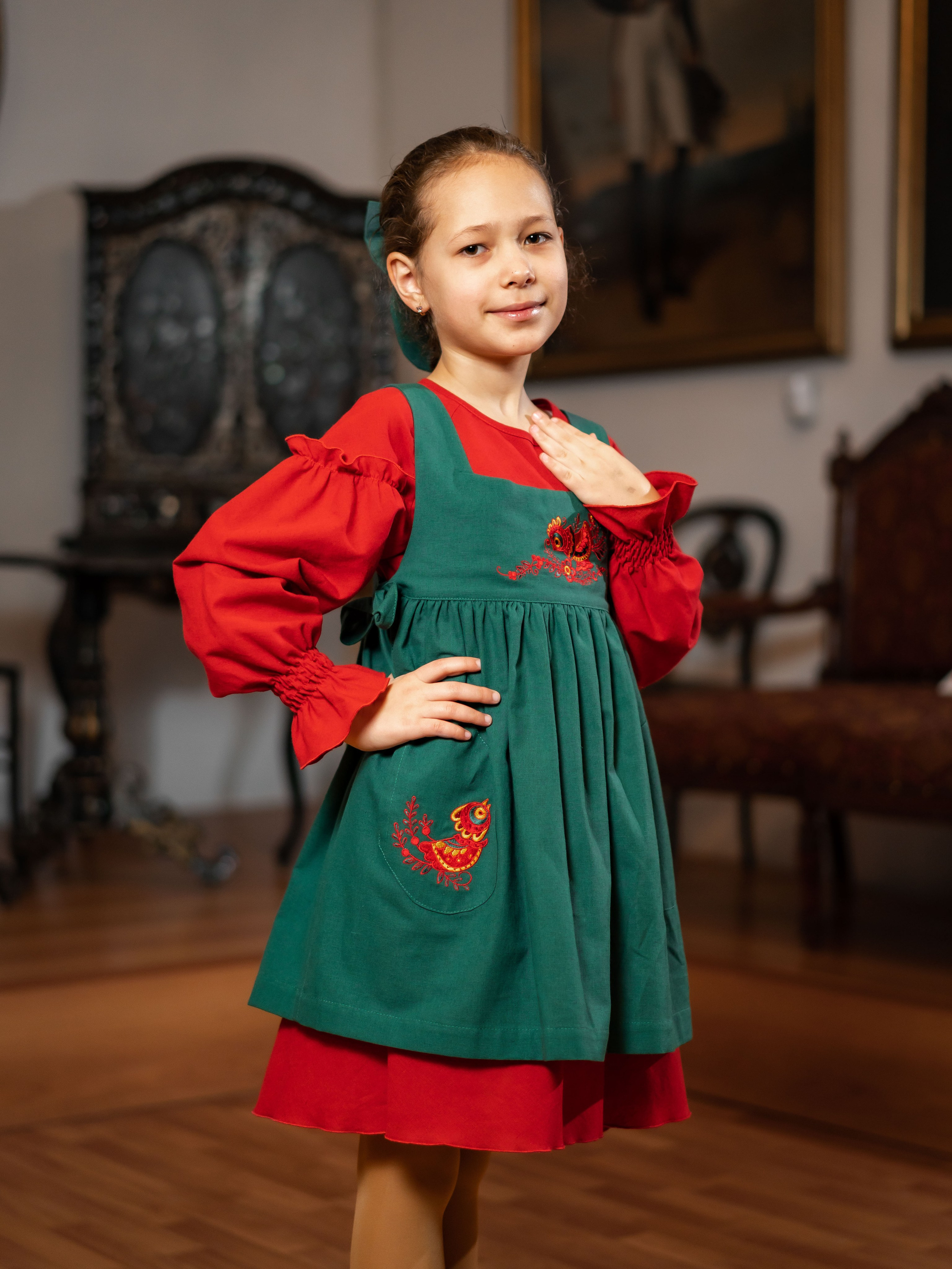 Показ одежды в рамках выставки «105. Лучшее». Фотограф Москва