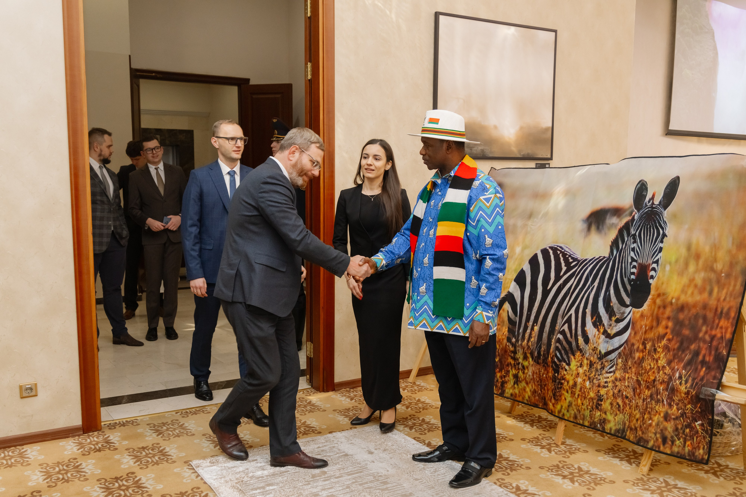 Фотосъемка делегации Посольства Зимбабве в Минске. Свадебный фотограф в Минске/Беларуси Сергей Спиридонов