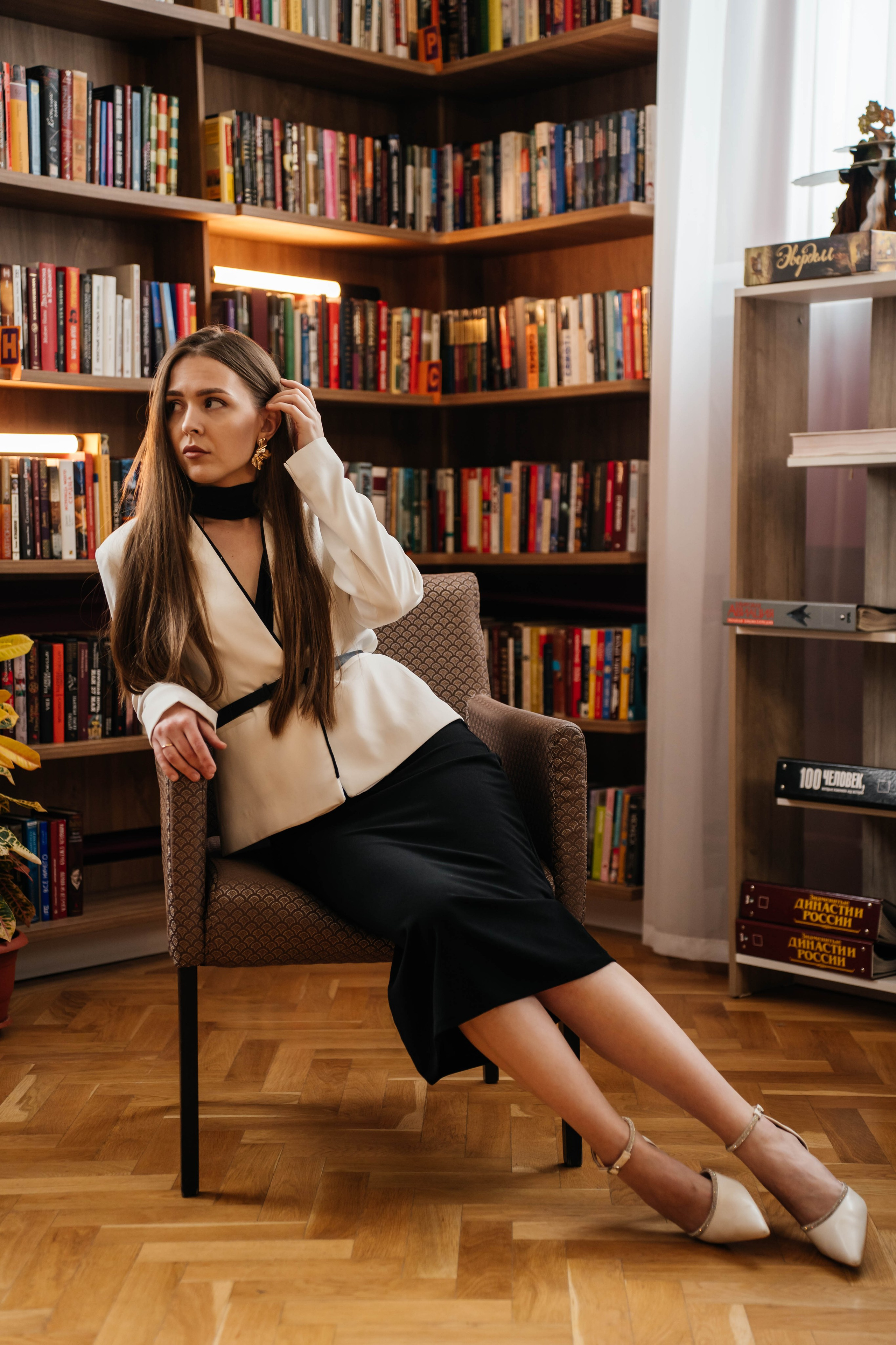 В библиотеке. Видеограф и Фотограф в Челябинске Ксения и Владимир Рюмины