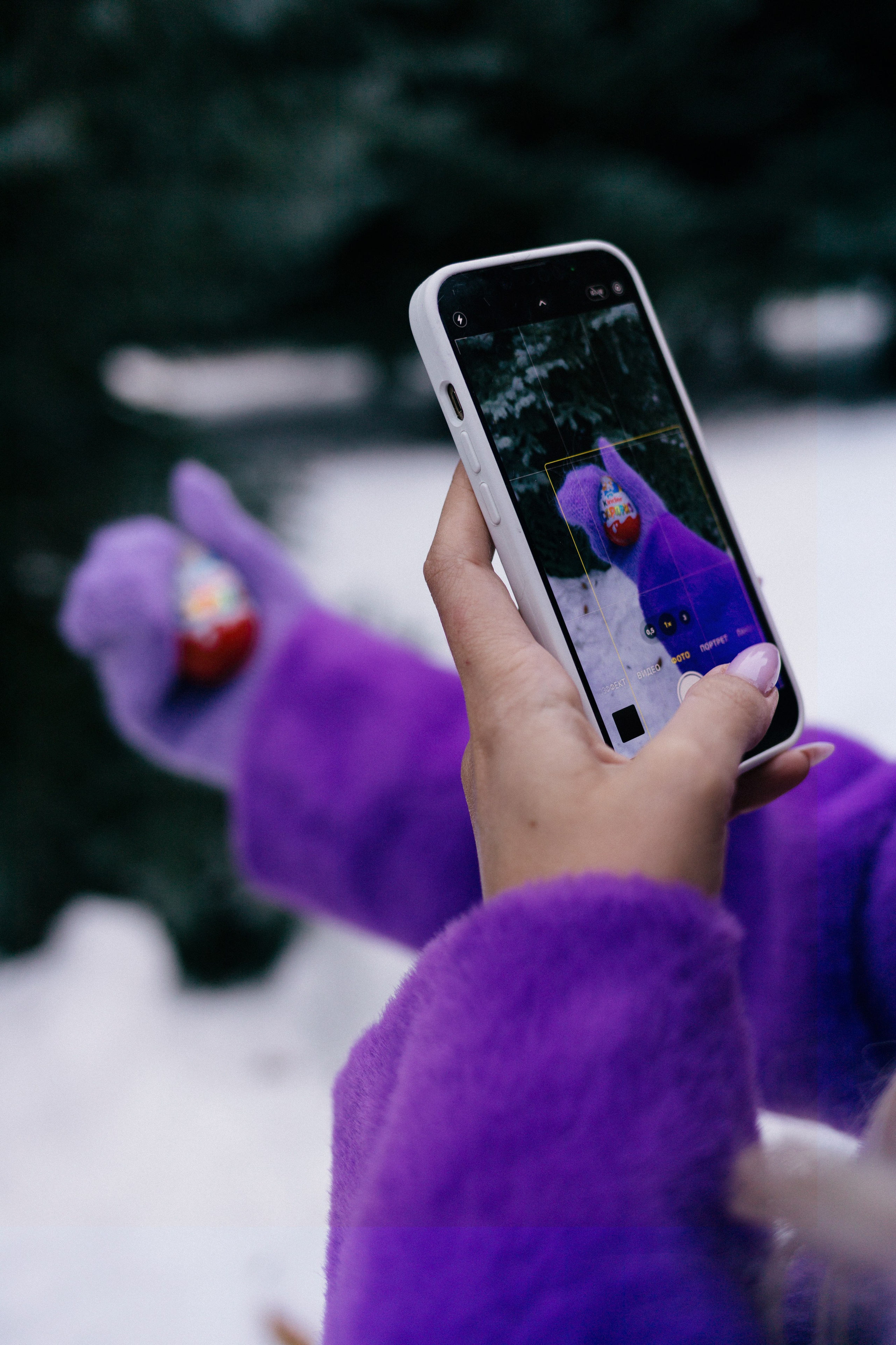 Зимняя сказка для Анны. Фотограф Елена Кириллова