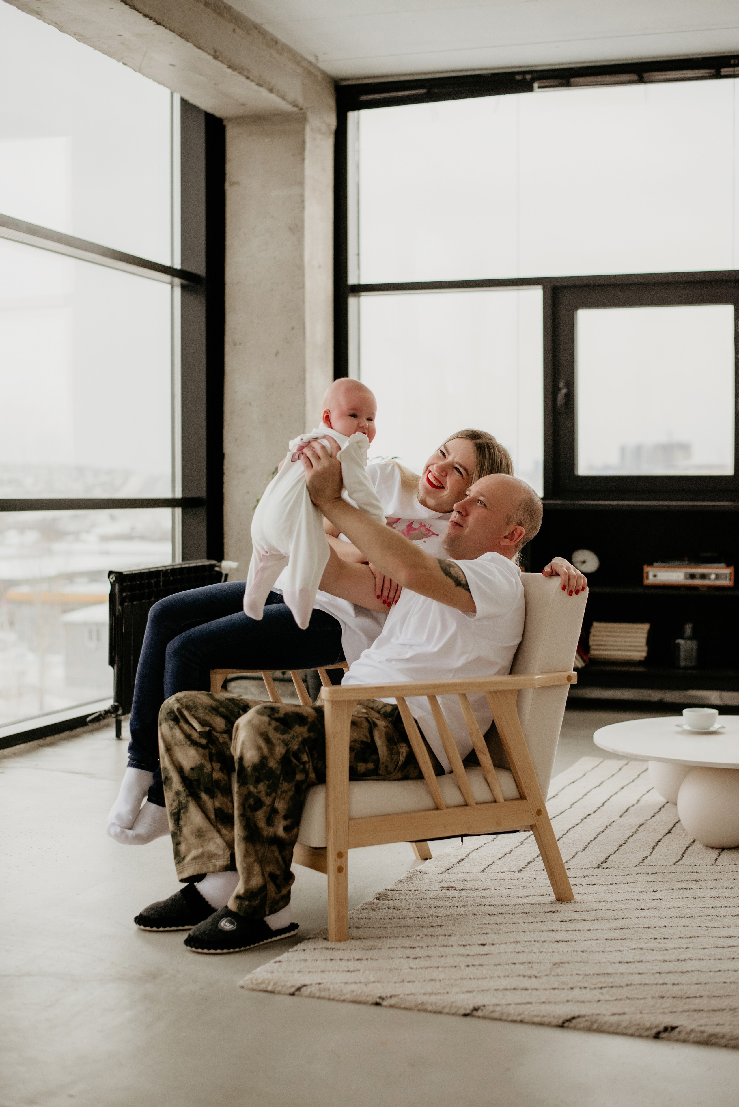 Family. Марина Колосова, детский фотограф и фотограф новорожденных в Красноярс