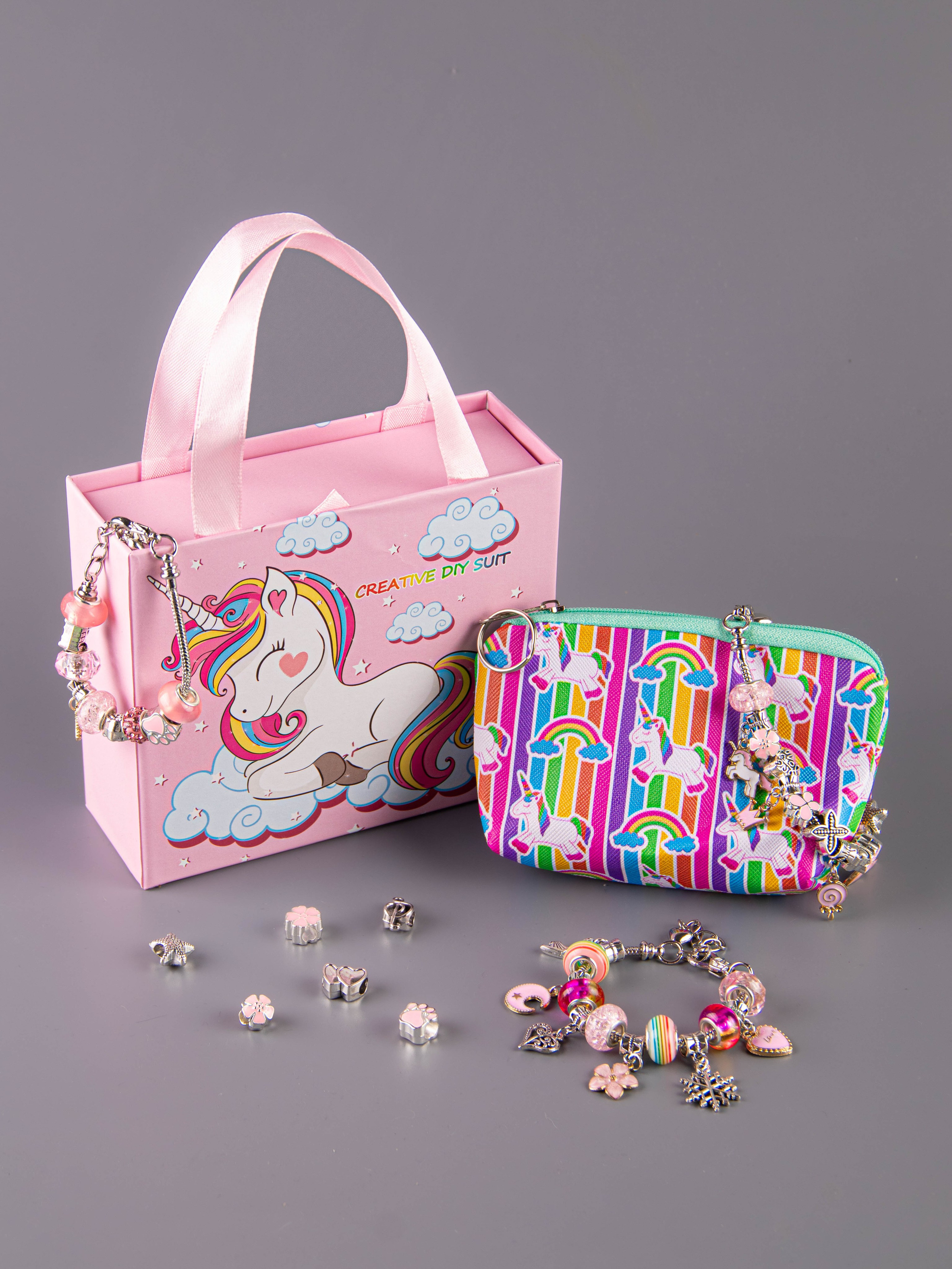 Наборы по созданию браслетов (розовый). «Матрица»