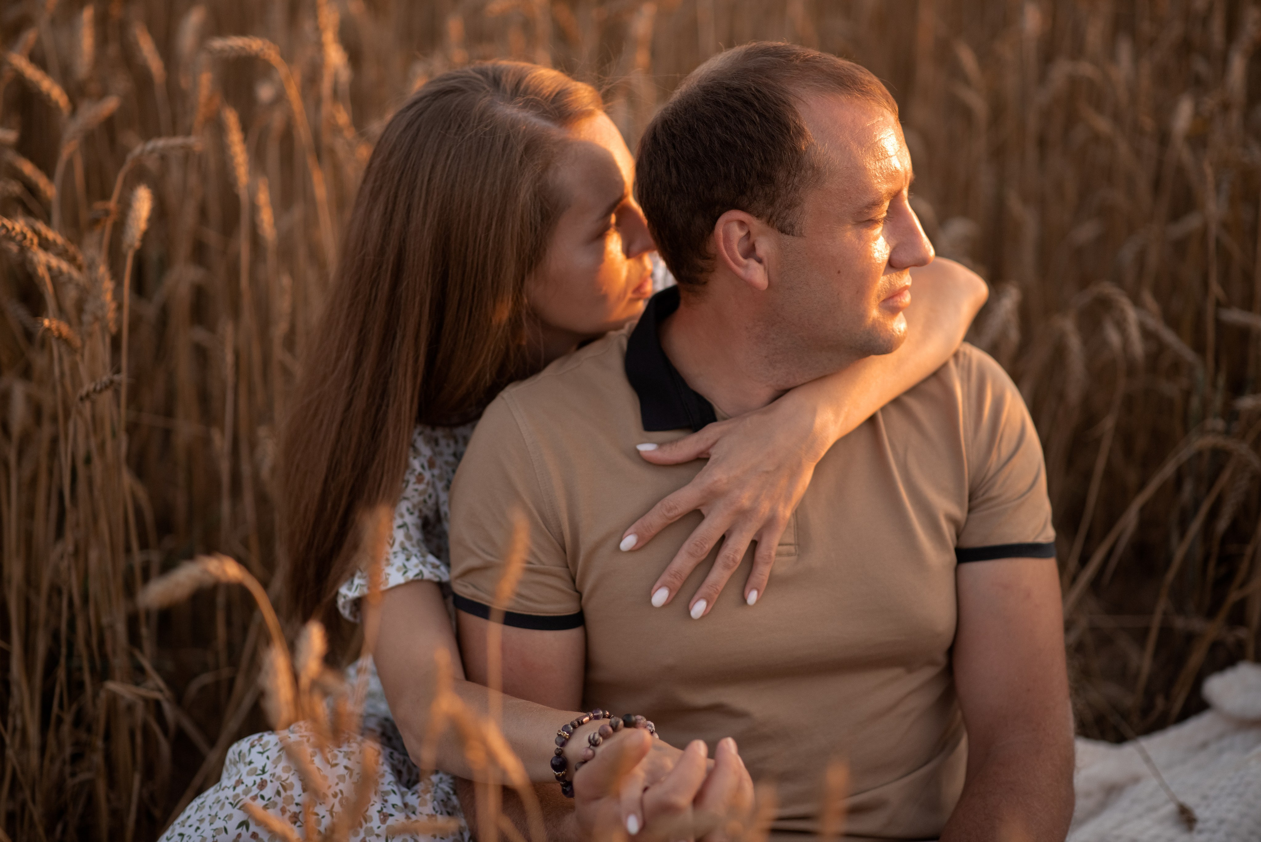 Семейная фотосессия в пшеничном поле. Семейный и детский фотограф в Туле Светлана Воронкова