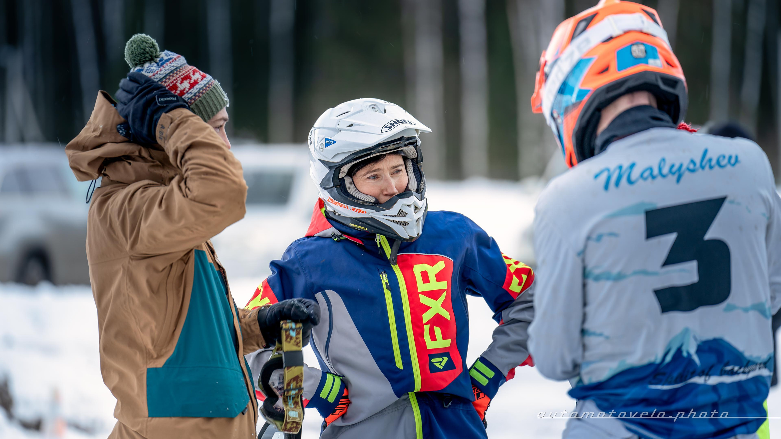Скийоринг в Конаково 2024/25. 1 этап