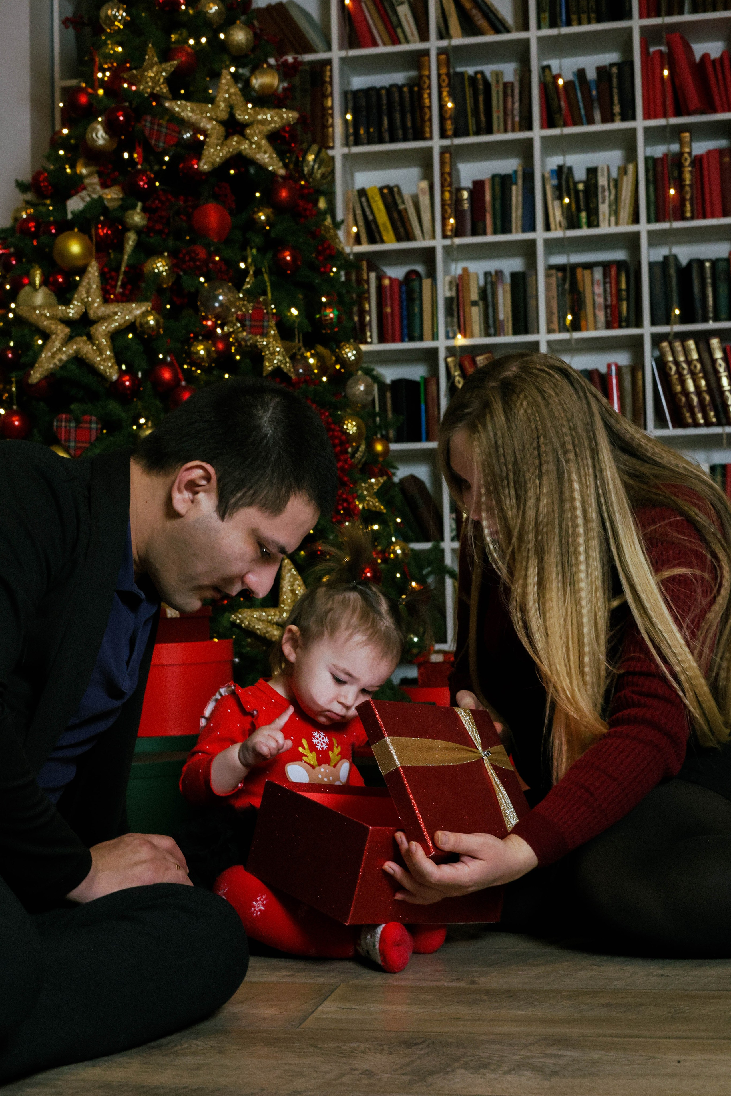 Новогодняя история «Анастасия и ее семья». Фотограф в Москве Анастасия Калинина