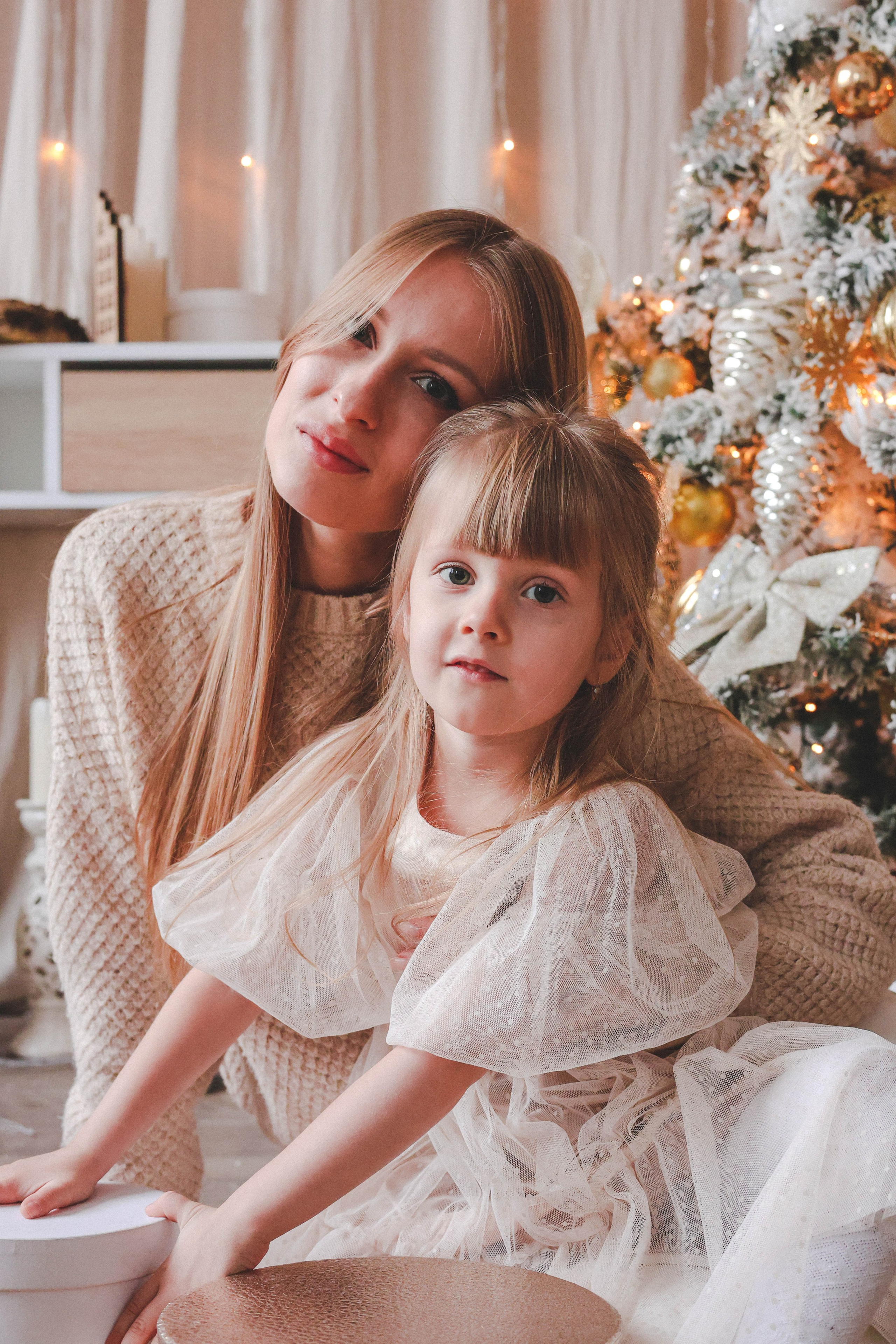 Новогодняя история «Кира и ее семья». Фотограф в Москве Анастасия Калинина