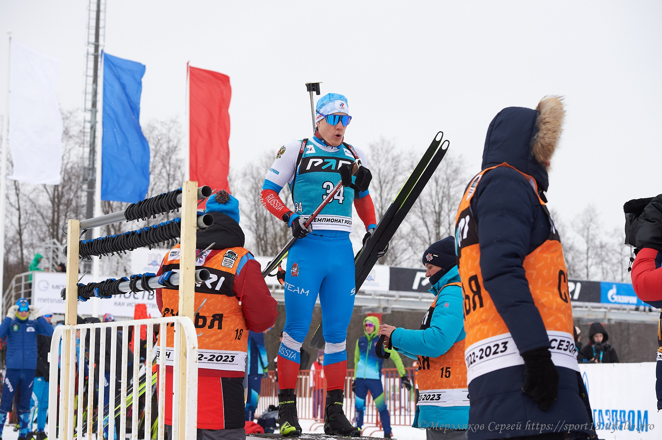 Биатлон. Ижевская винтовка 2023. Спортивный репортажный фотограф в Ижевске Сергей Мерзляков