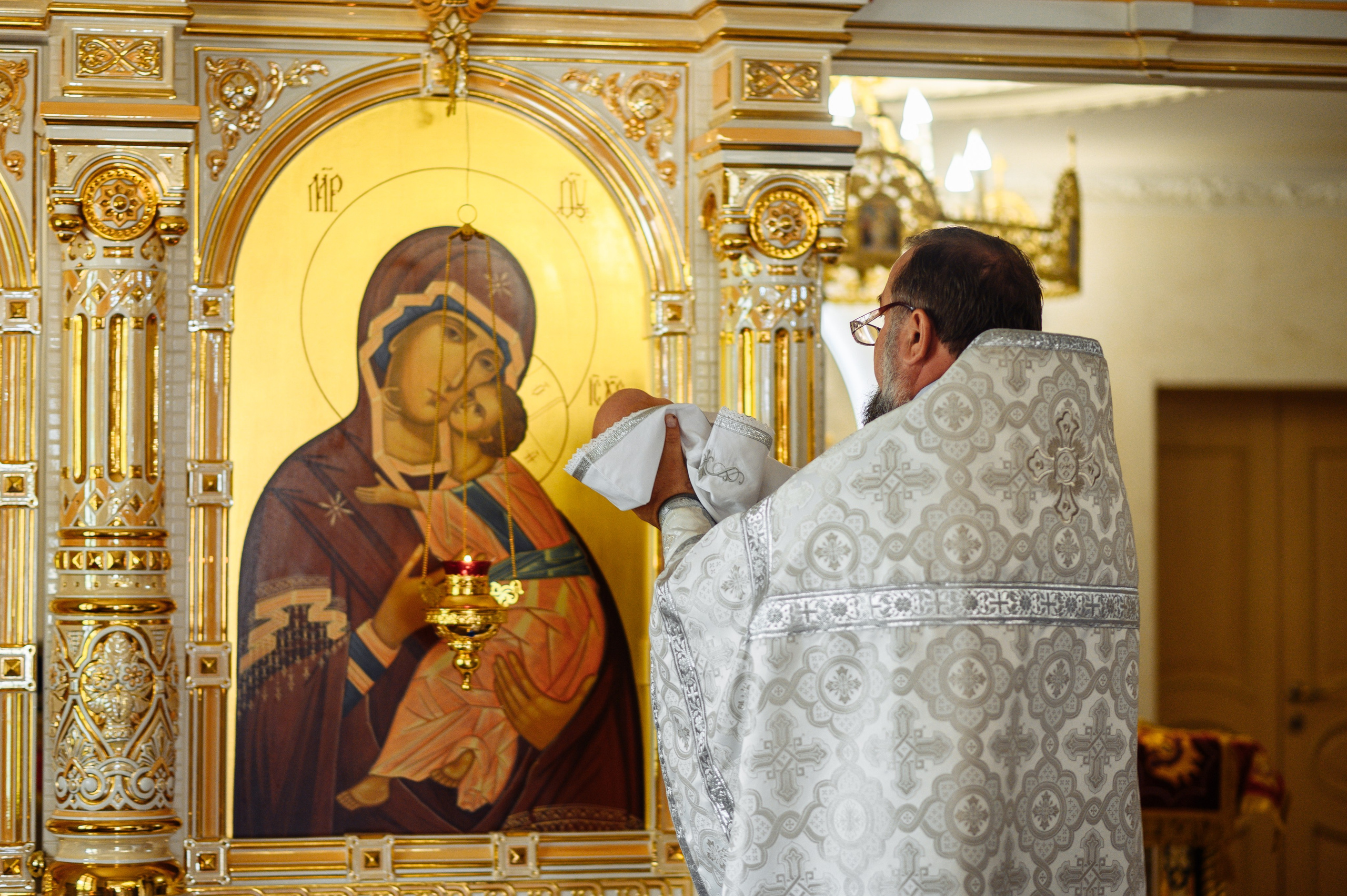 Крещение Богдана. Введенская церковь. Свадебный и семейный Фотограф в Пензе Татьяна Лапоногова