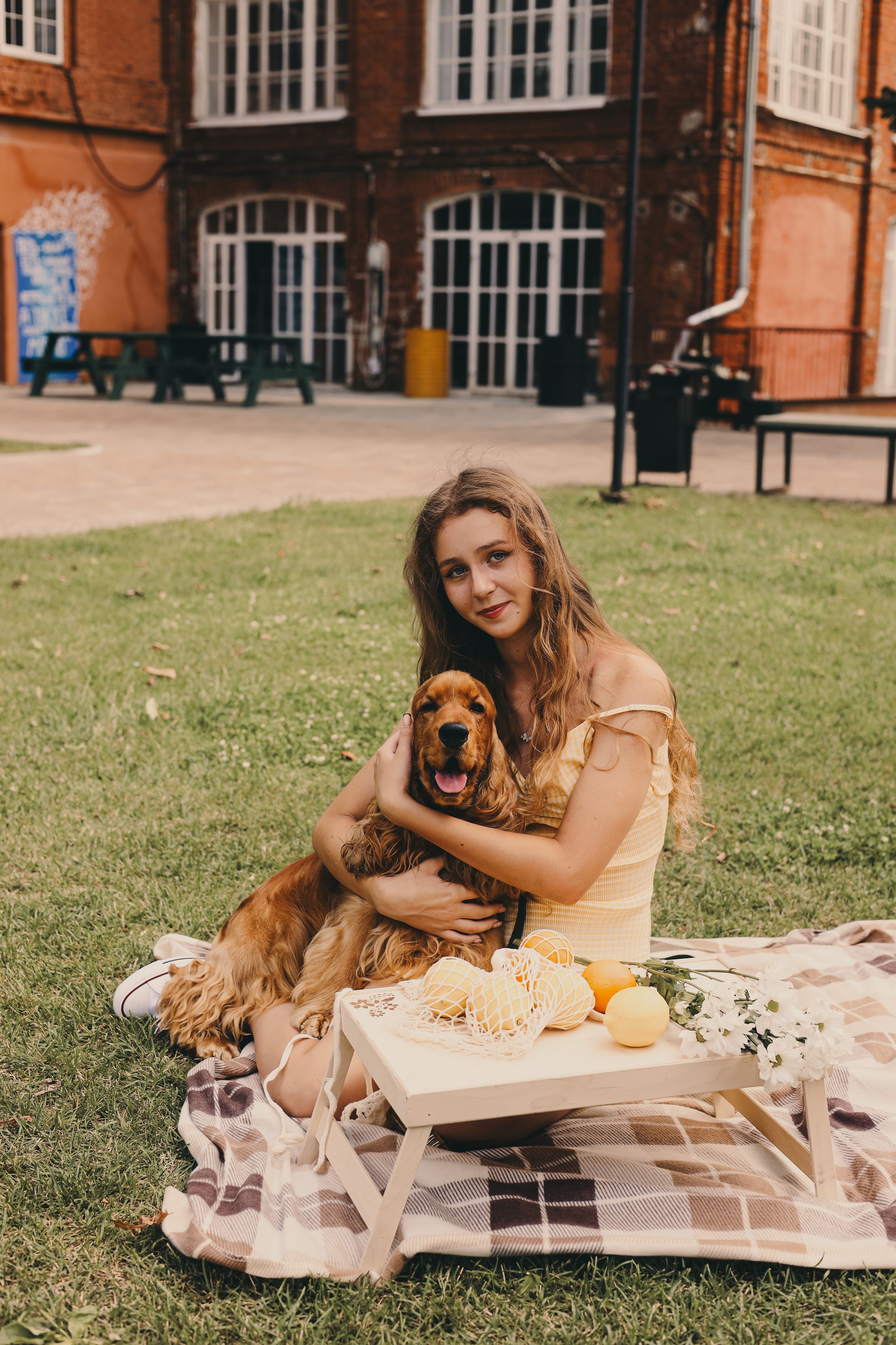 Фотопроект «Пикник со спаниелем». Фотограф Мария Лаенко