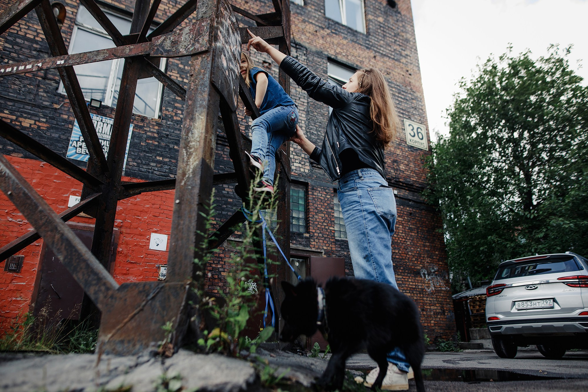 Саша, Маша и шипперке Йети. Фотограф-анималист Mary Mart — Москва, Питер