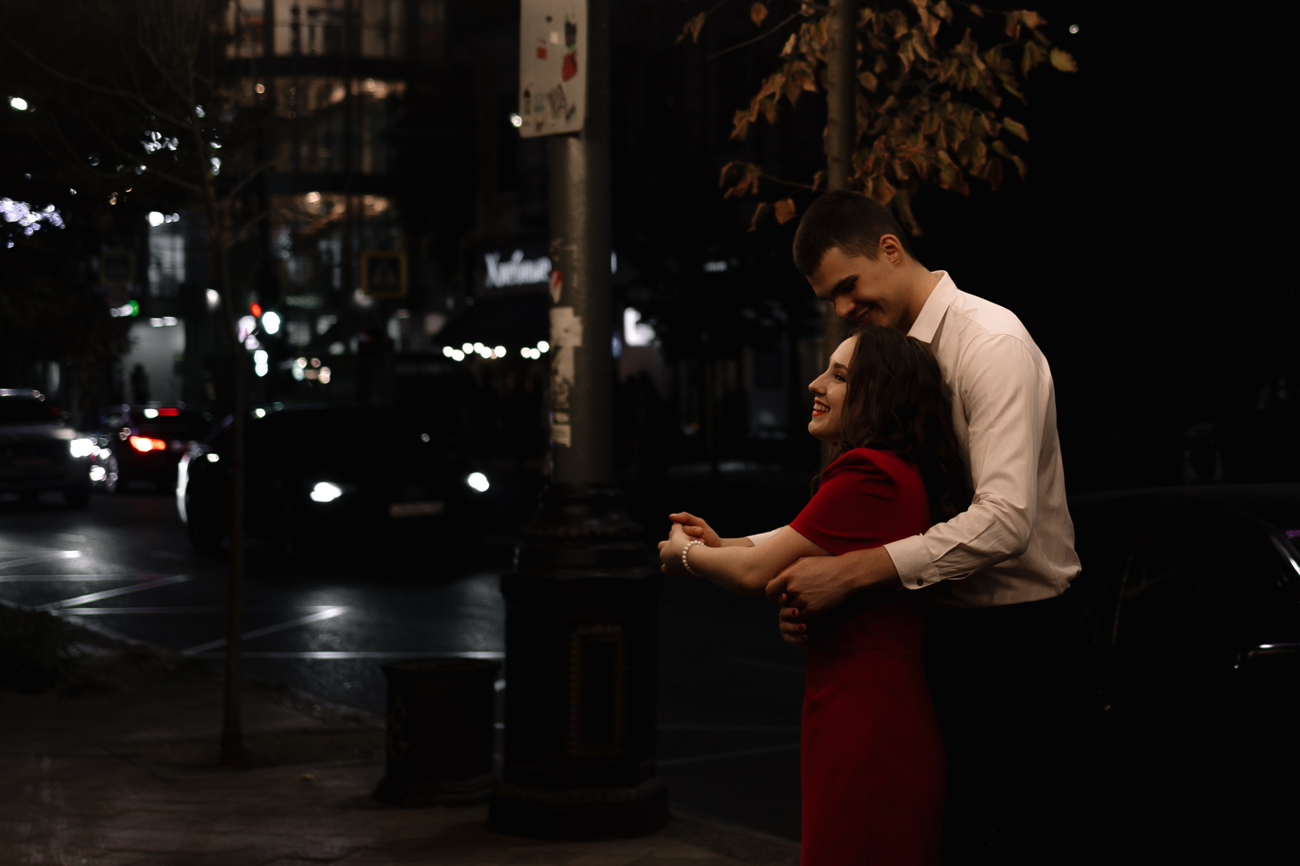 Лёша и Соня. Ночной Краснодар. Семейный фотограф в Краснодаре Храмова Анна