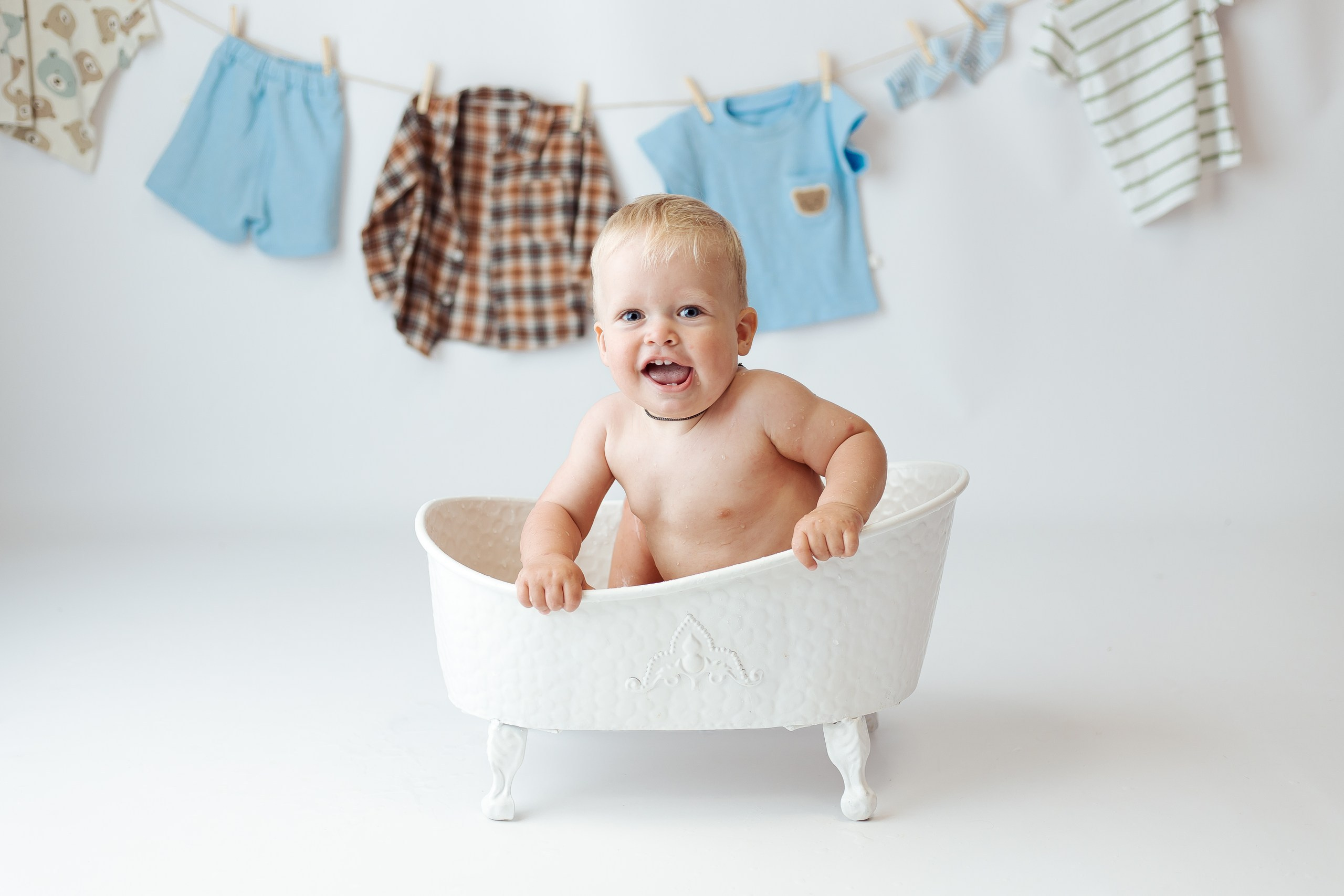 Ванночки. Фотограф беременности, новорожденных Москва. годики под ключ