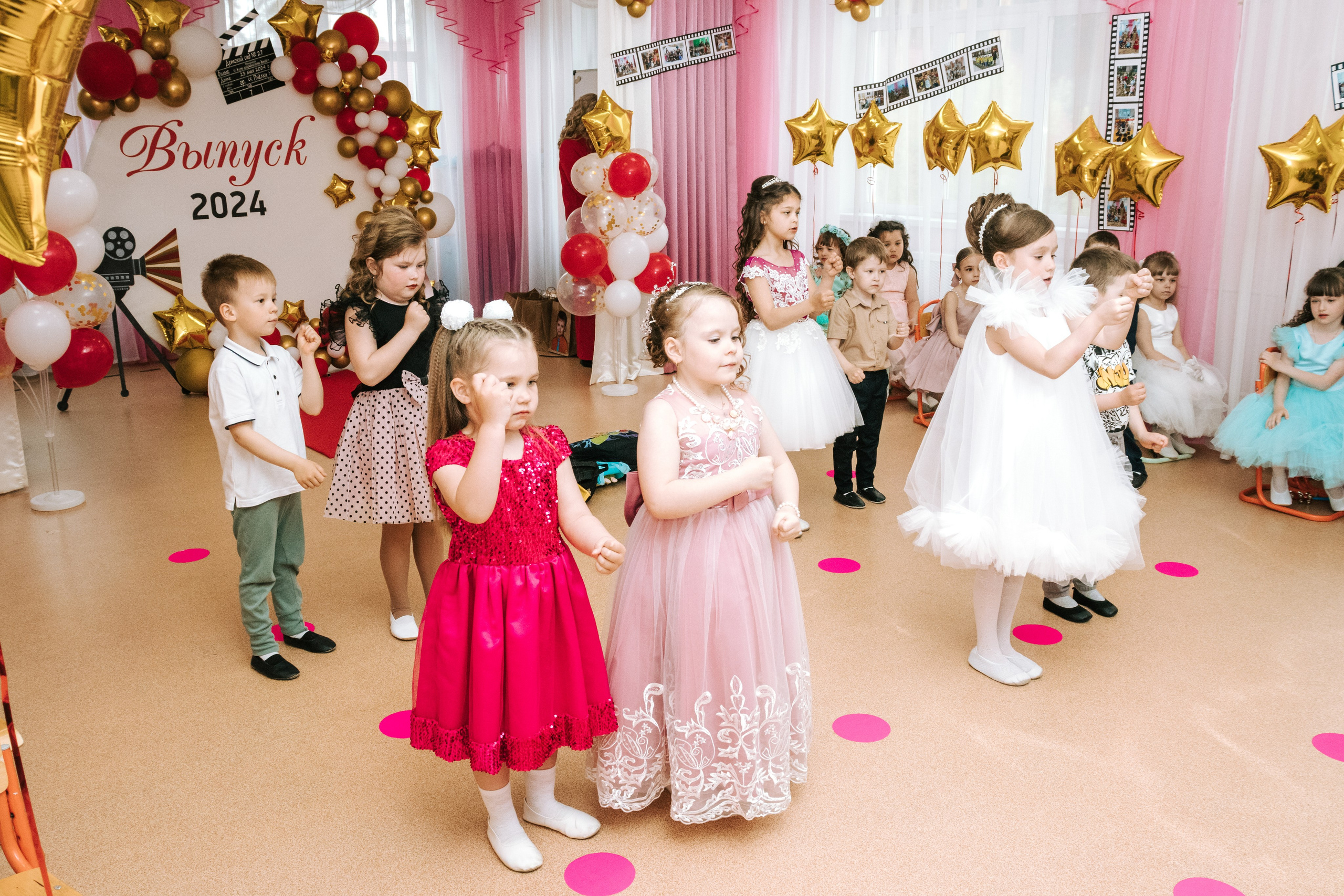 Фотосессия выпускного детского сада в городе Томск и Тимирязевское