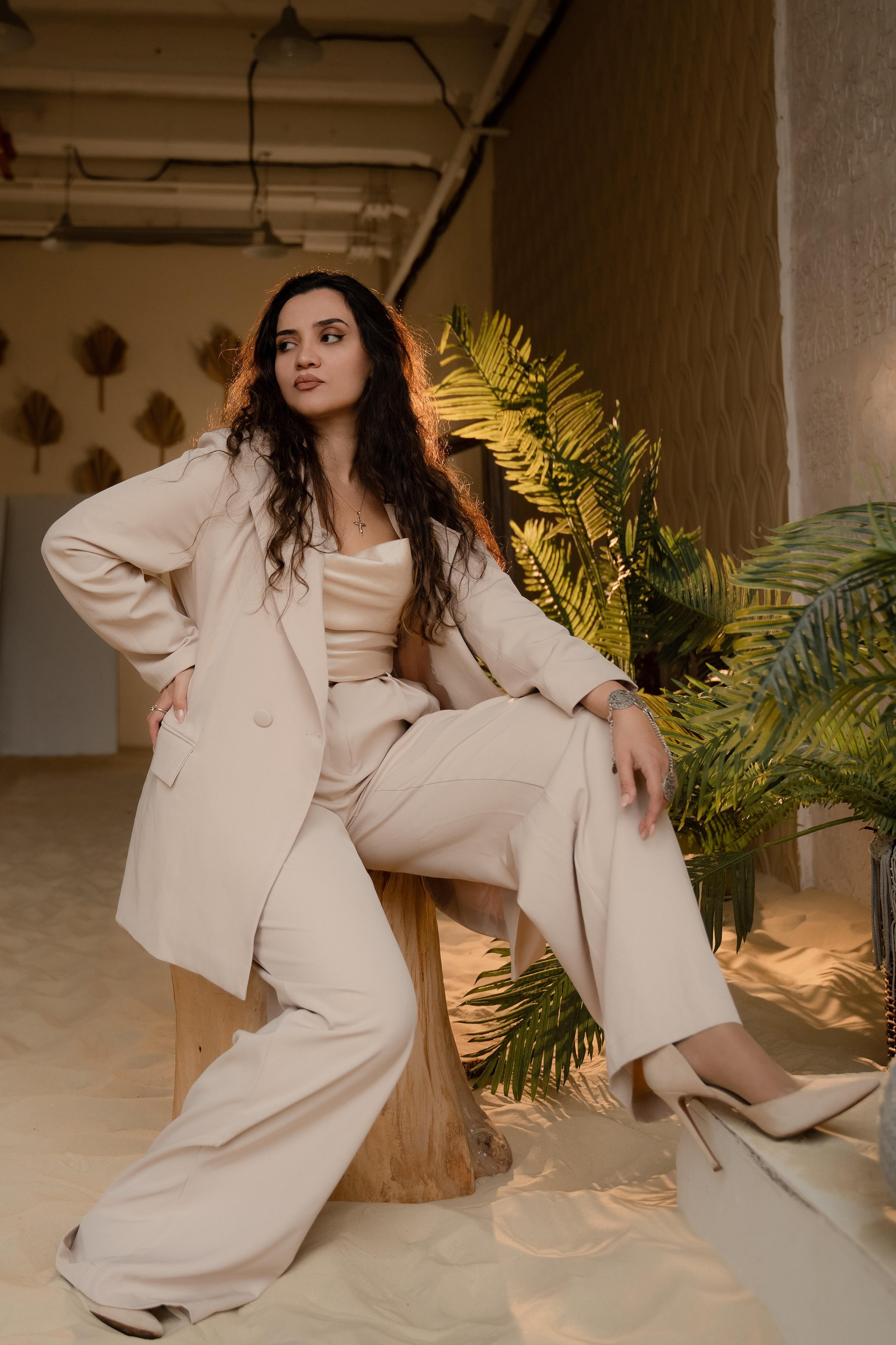 Лилит в песках. Портретный и свадебный фотограф Алла Карени Москва