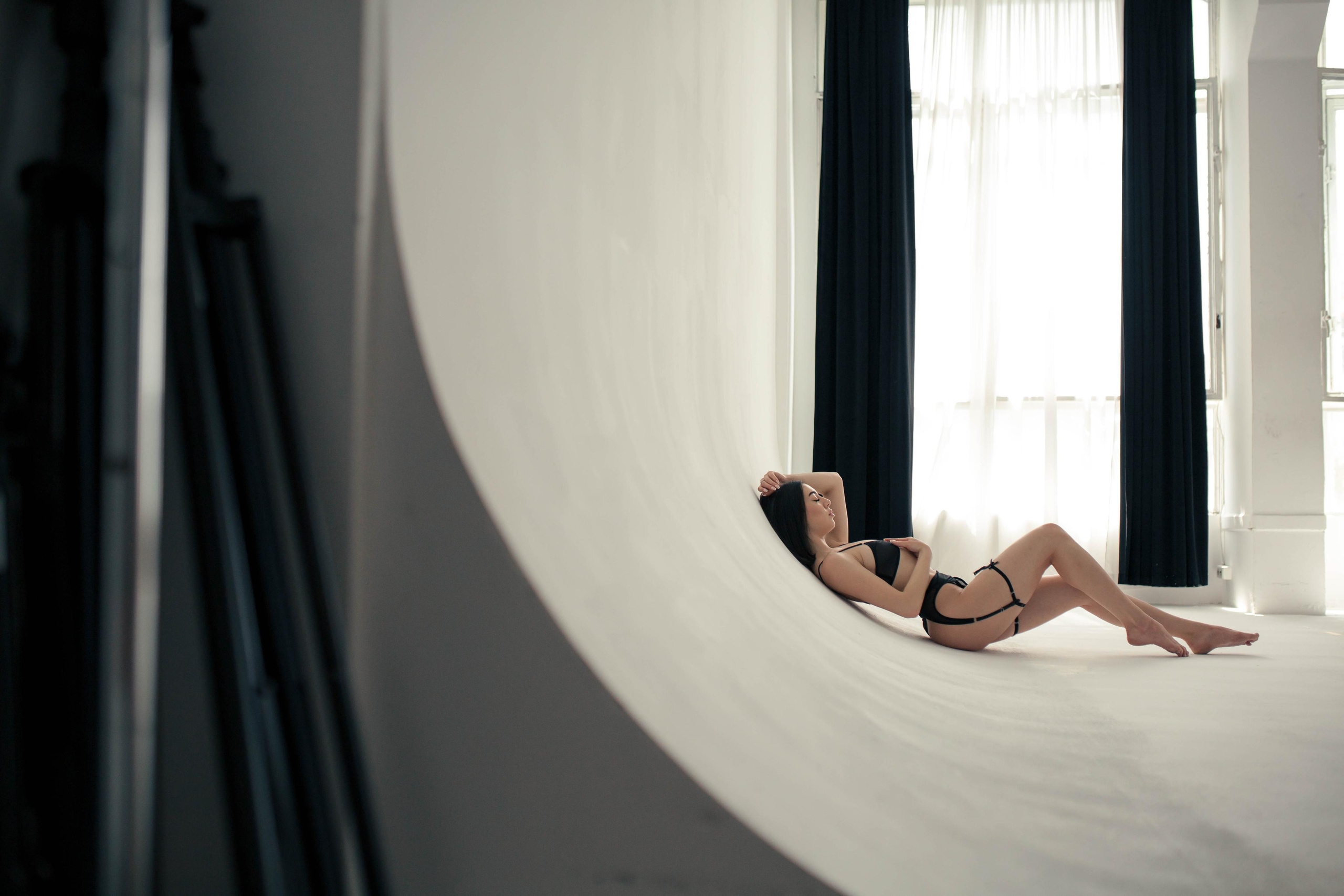 Женская фотосессия в белье (будуар). Фотограф Валерия Горбунова Подольск Бутово Видное Щербинка