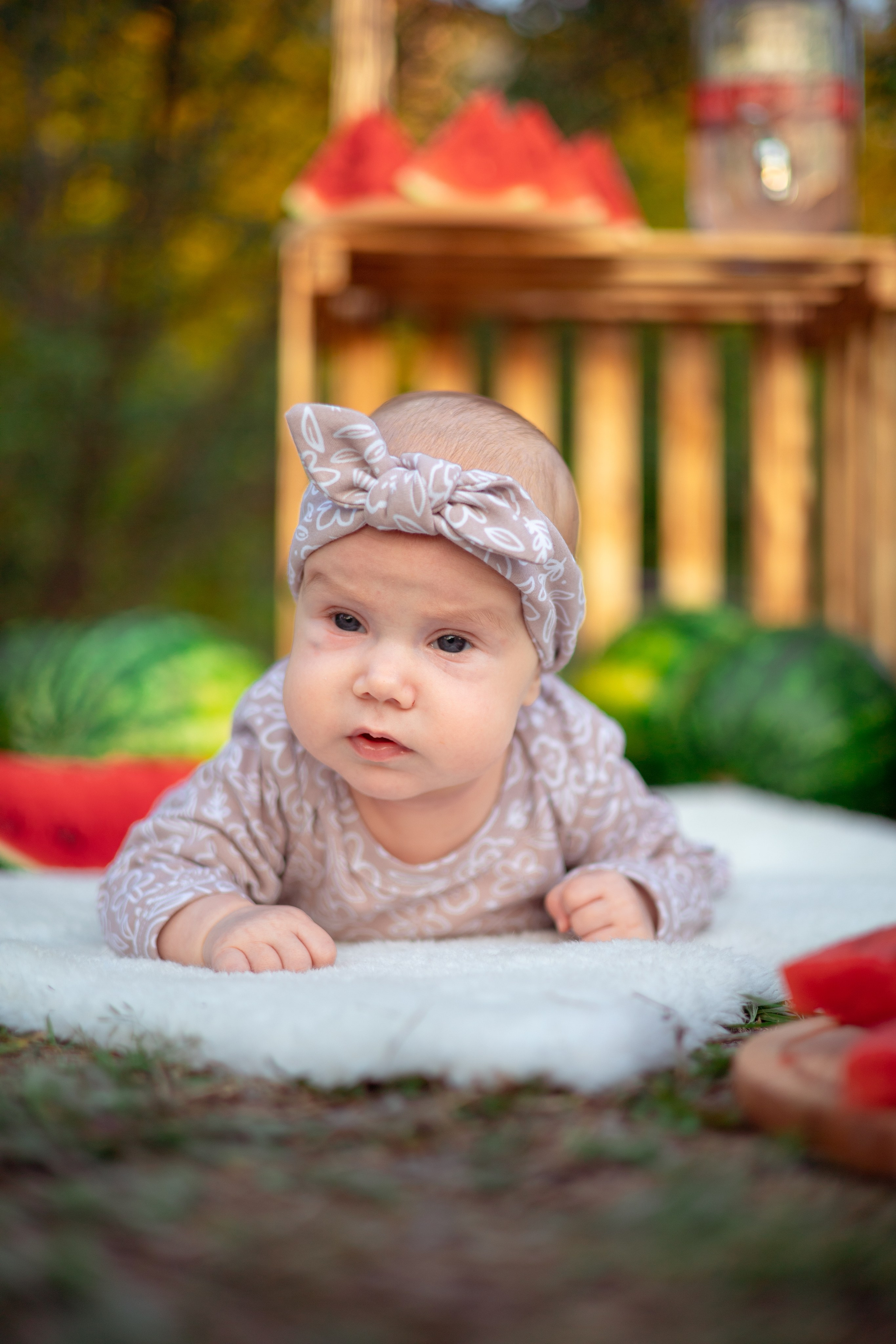 Даша арбузы. Семейный и детский фотограф в Михайловке Татьяна Лестьева
