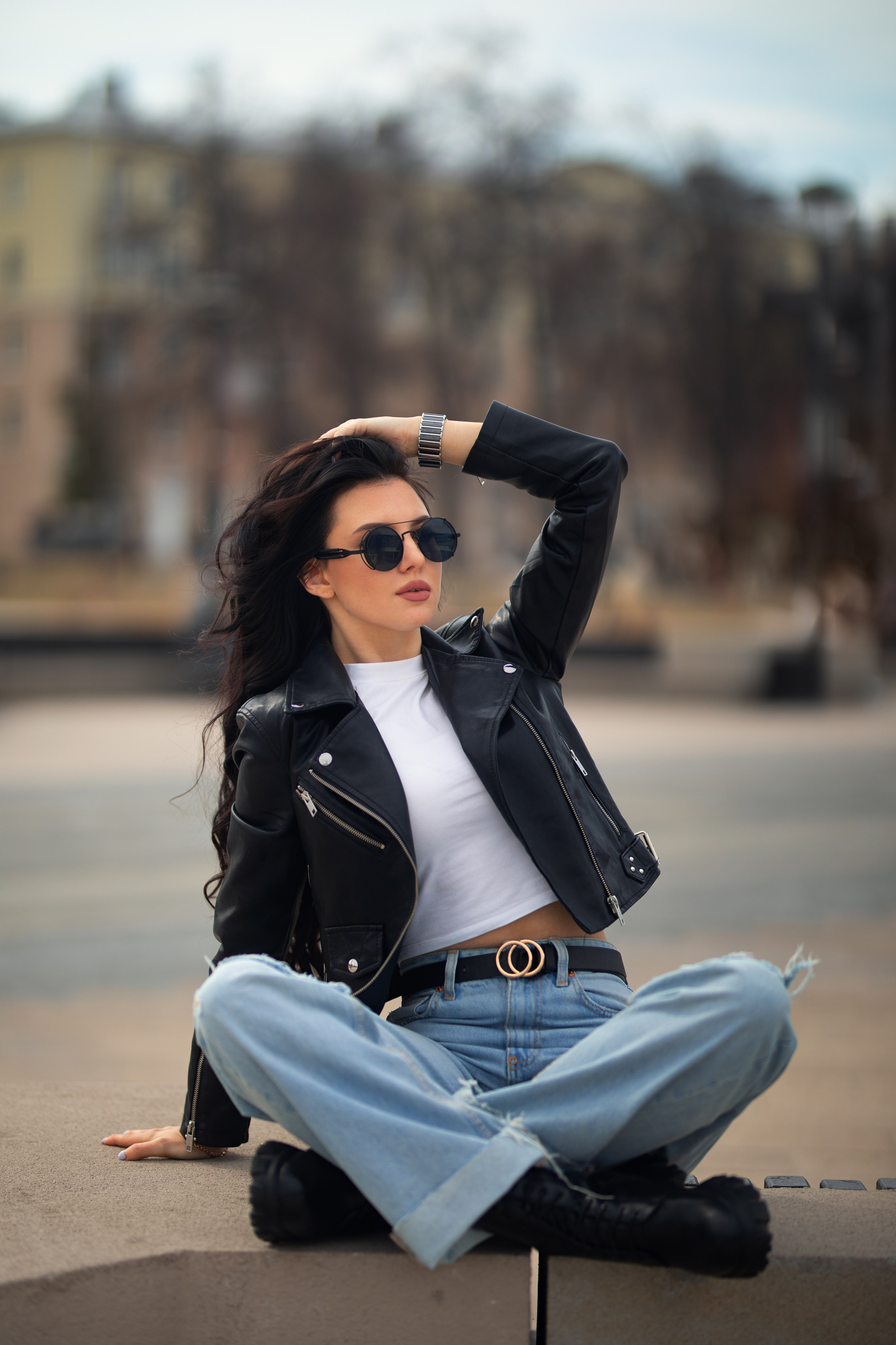 Весенний уличный фотосет с Кристиной в формате для «себя»