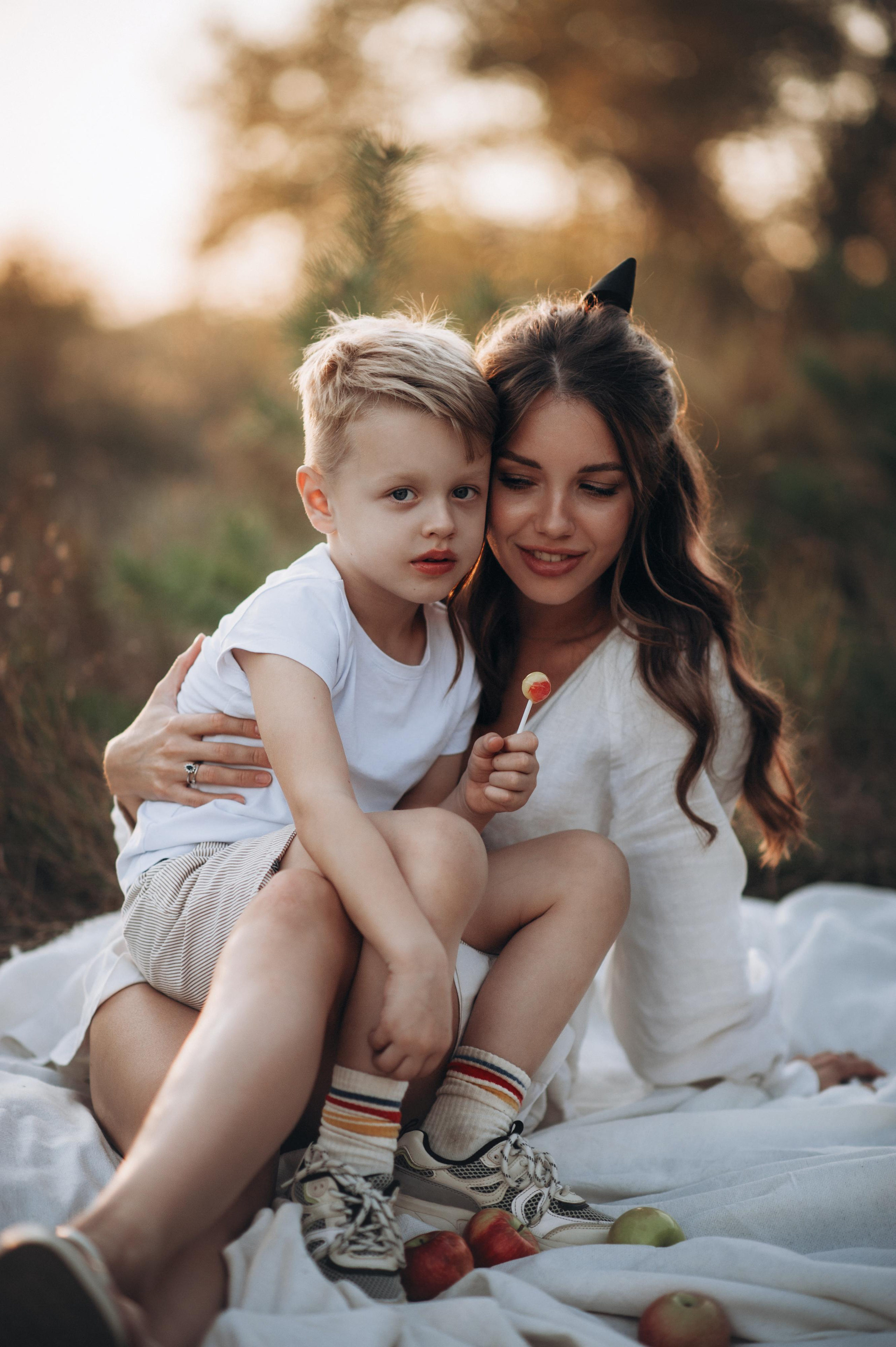 Даша и сынок Даня. Фотограф в Саратове Анастасия Гладина
