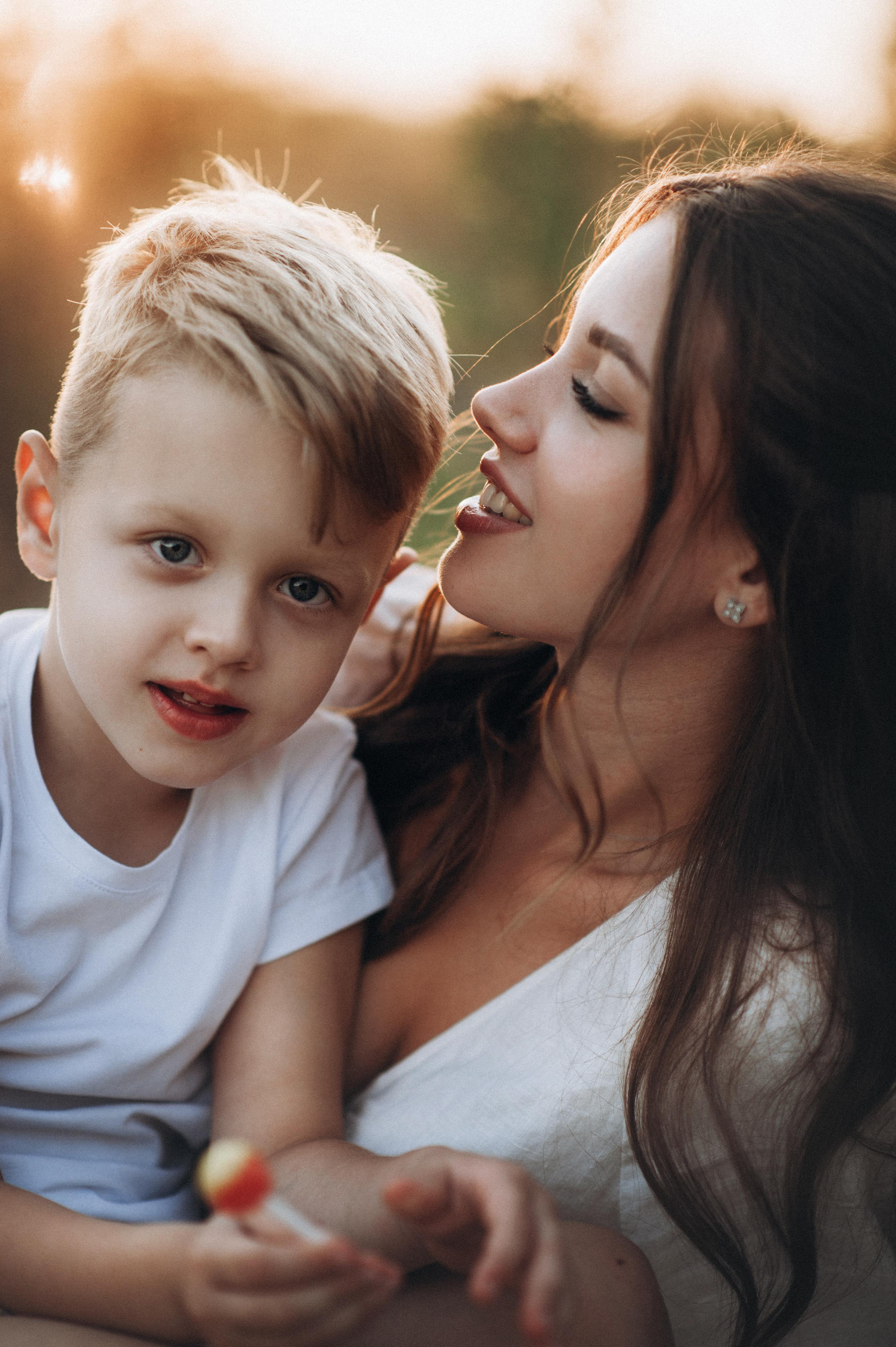 Даша и сынок Даня. Фотограф в Саратове Анастасия Гладина