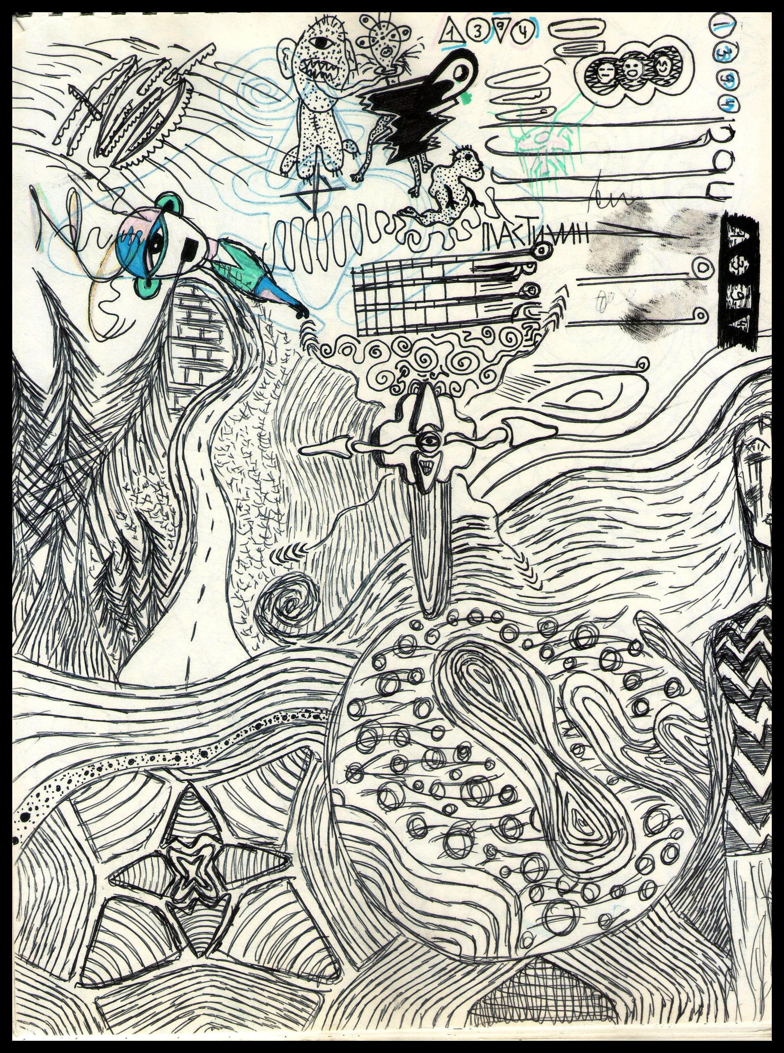 Скетчи. Андрей Котляровский | Фотография, арт, vhs видео, плёнка и полароиды