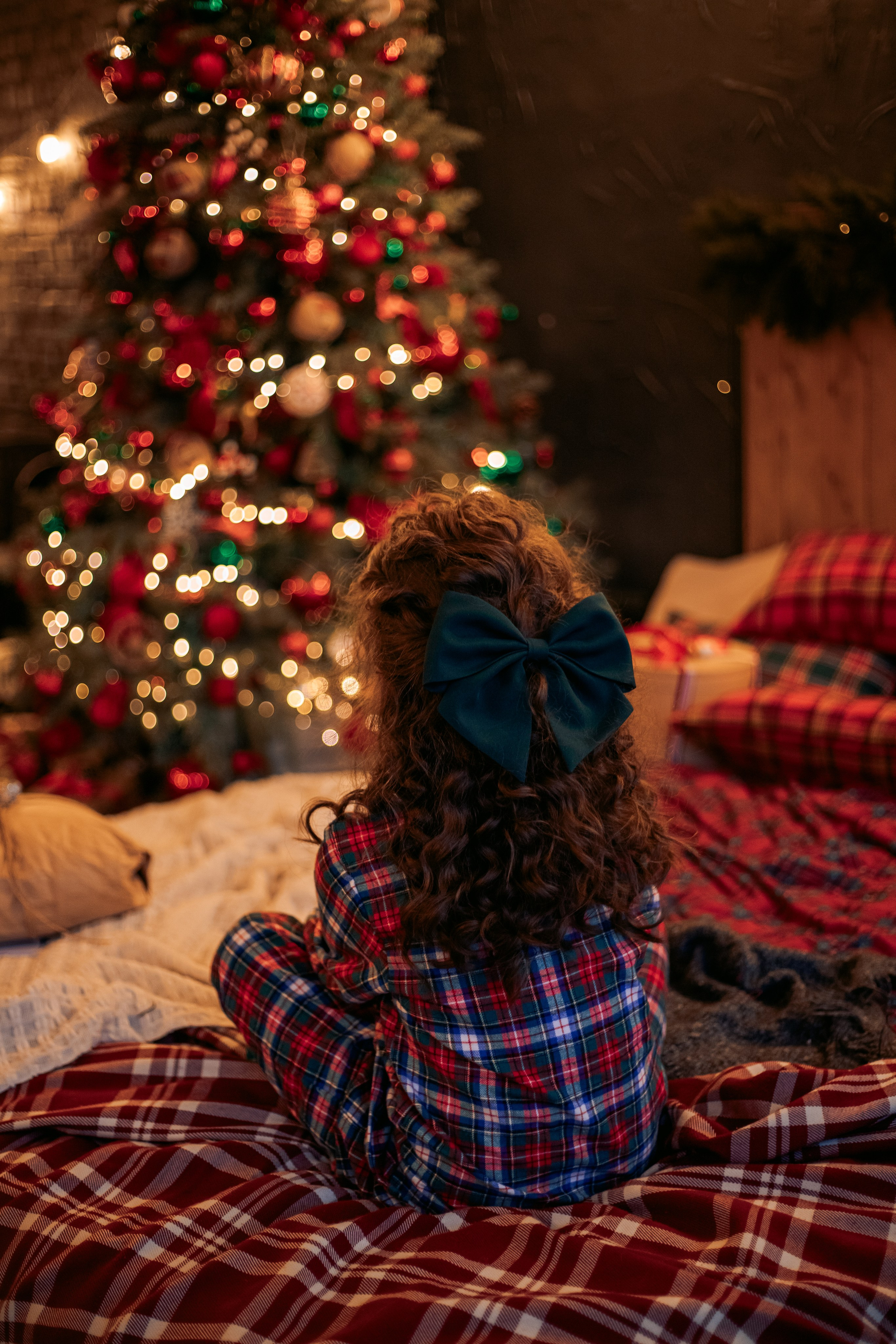 Семейная фотосессия к новому году в фотостудии в Санкт-Петербурге. Фотограф в Санкт-Петербурге, Анна Скворцова